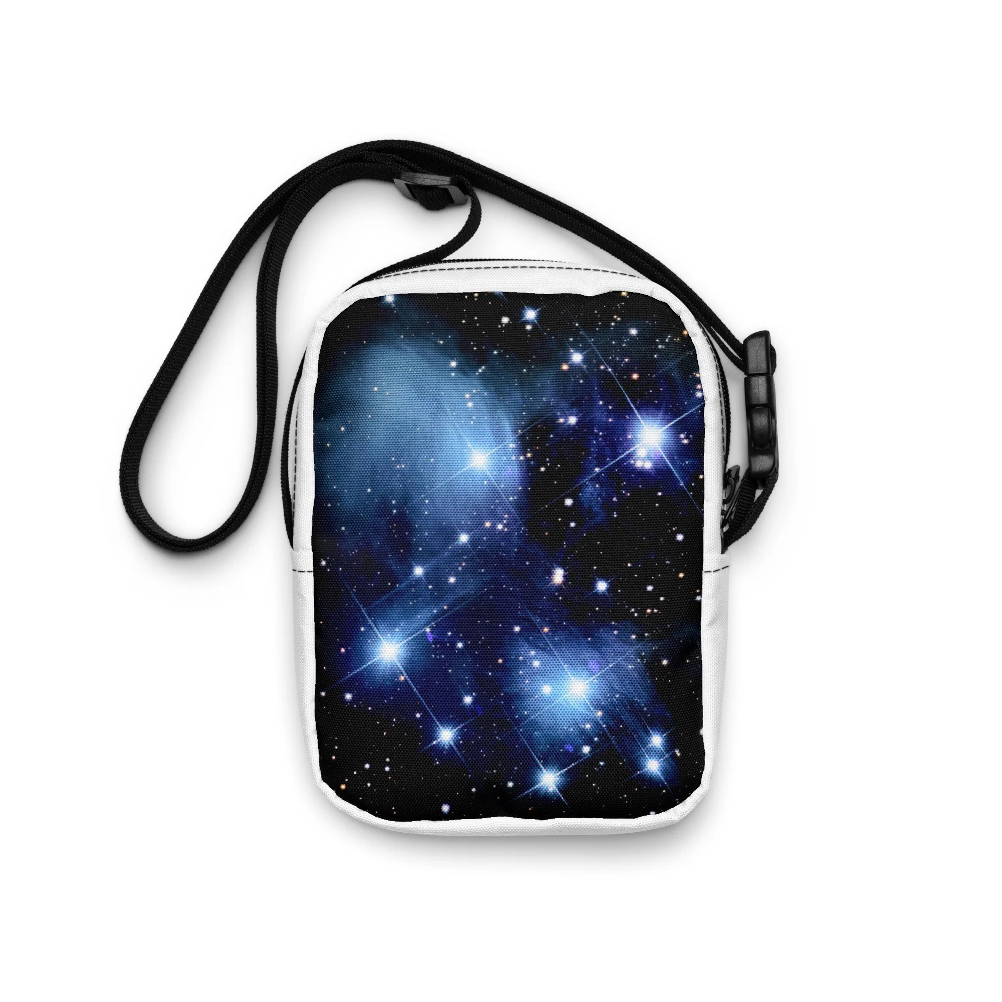 Pleiades star cluster printed on utility crossbody bag — High Space Man