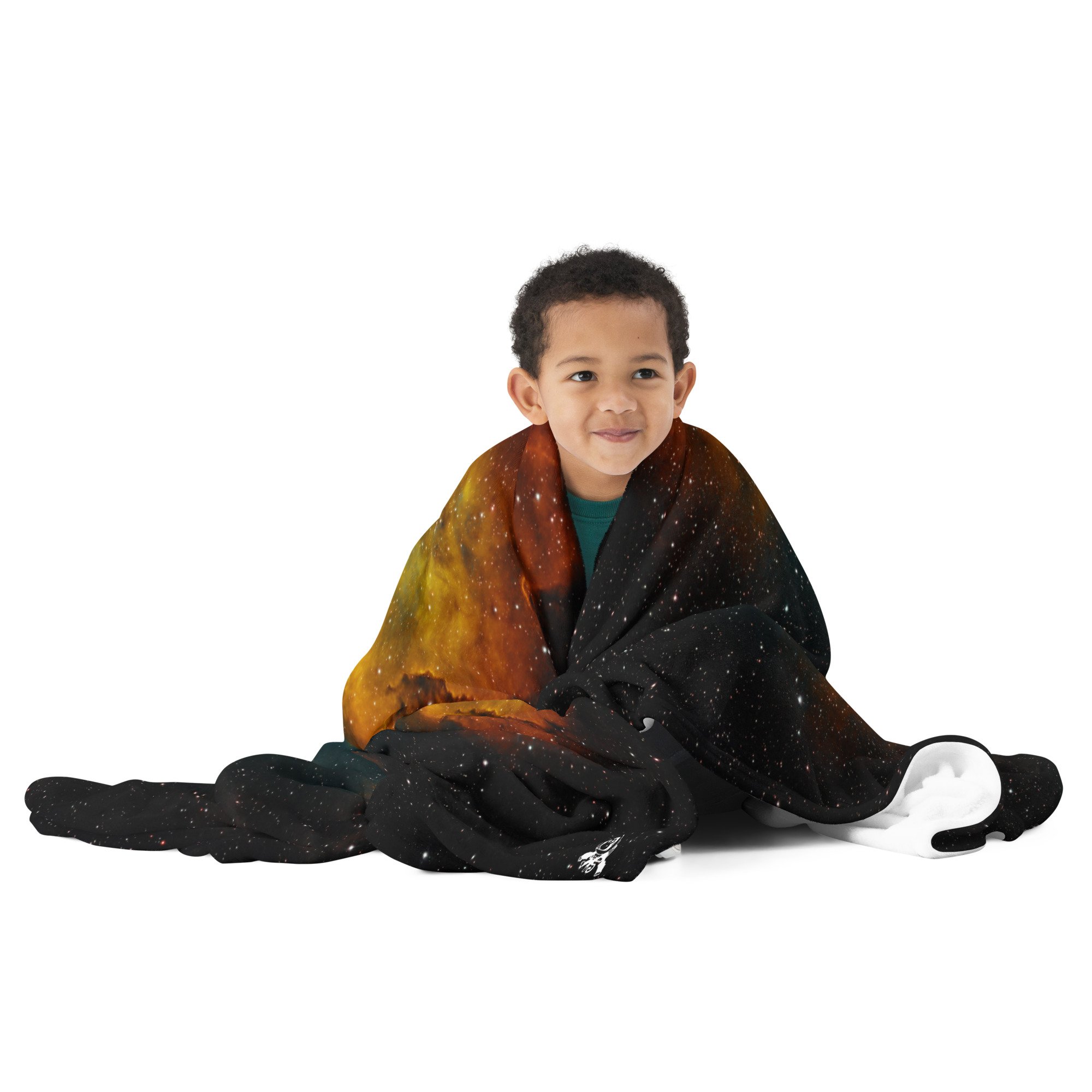 Soul Nebula printed on premium plush blanket — High Space Man