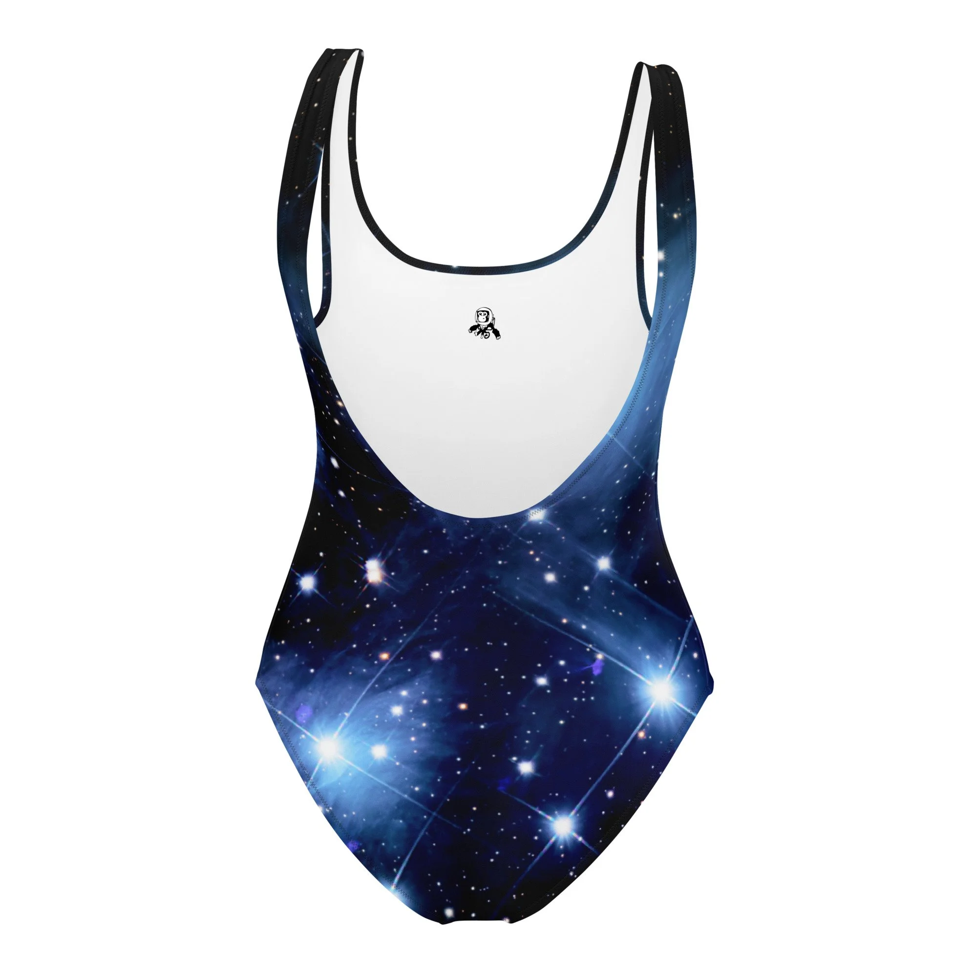 Pleiades star cluster printed on women's one-piece swimsuit — High Space Man