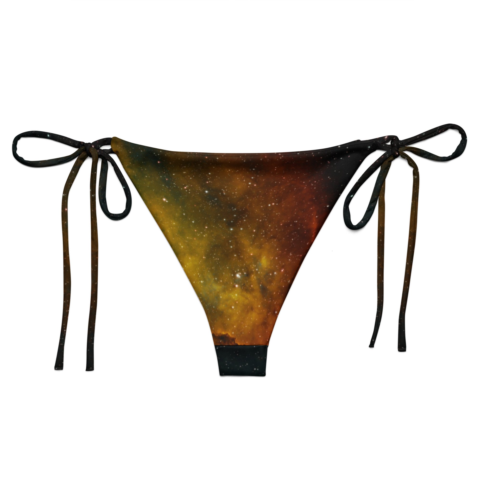 Soul Nebula printed on string bikini bottom — High Space Man