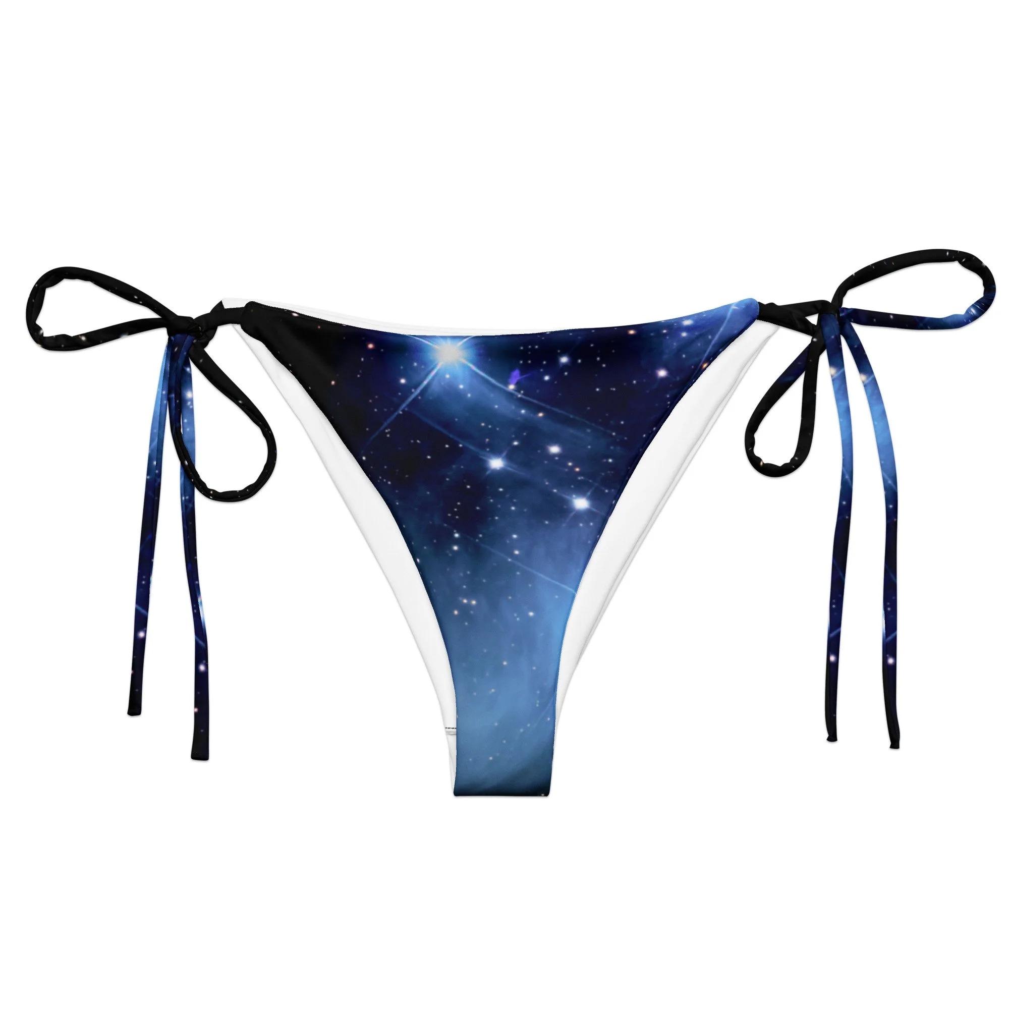 Pleiades star cluster printed on string bikini bottom — High Space Man