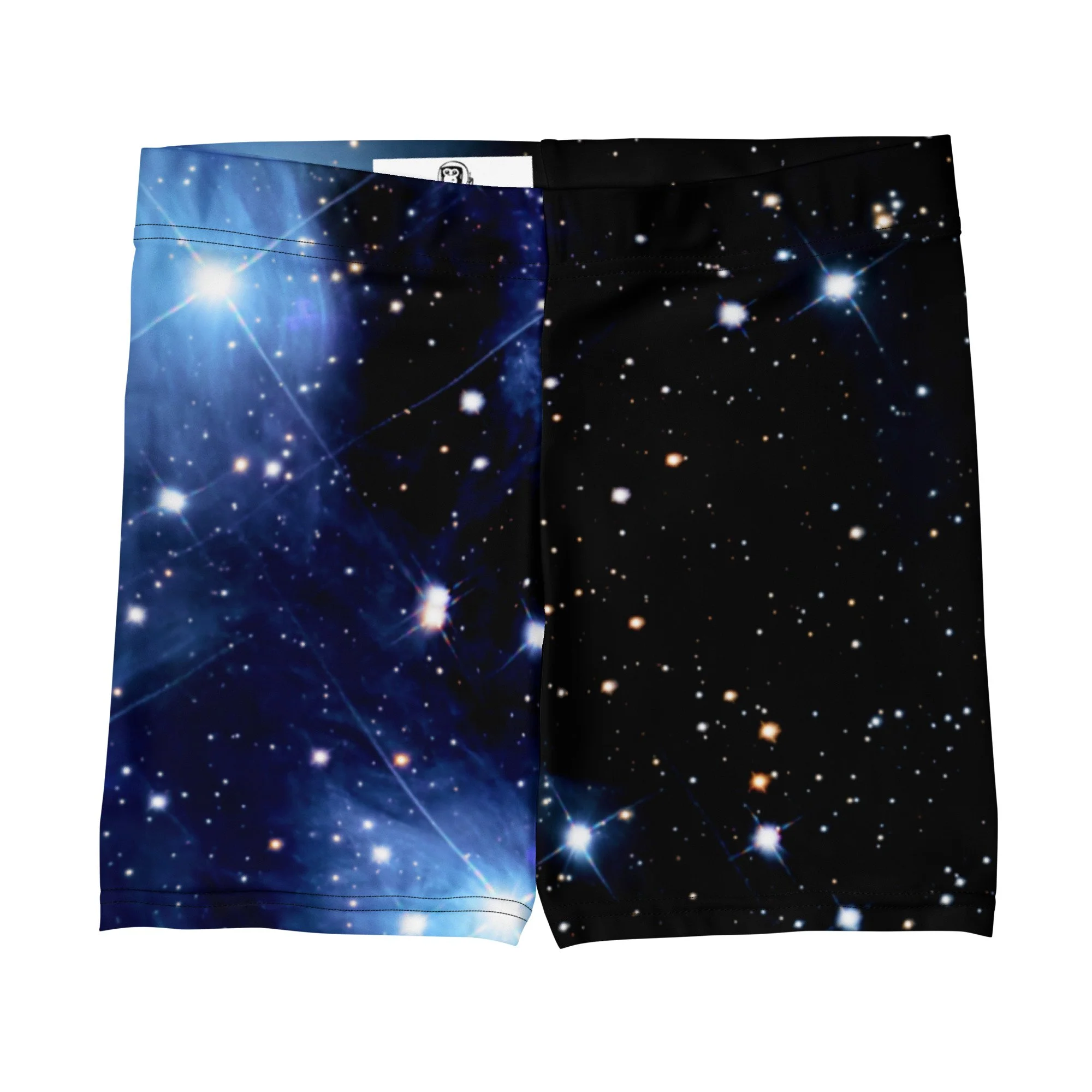 Pleiades star cluster printed on women's short tights — High Space Man