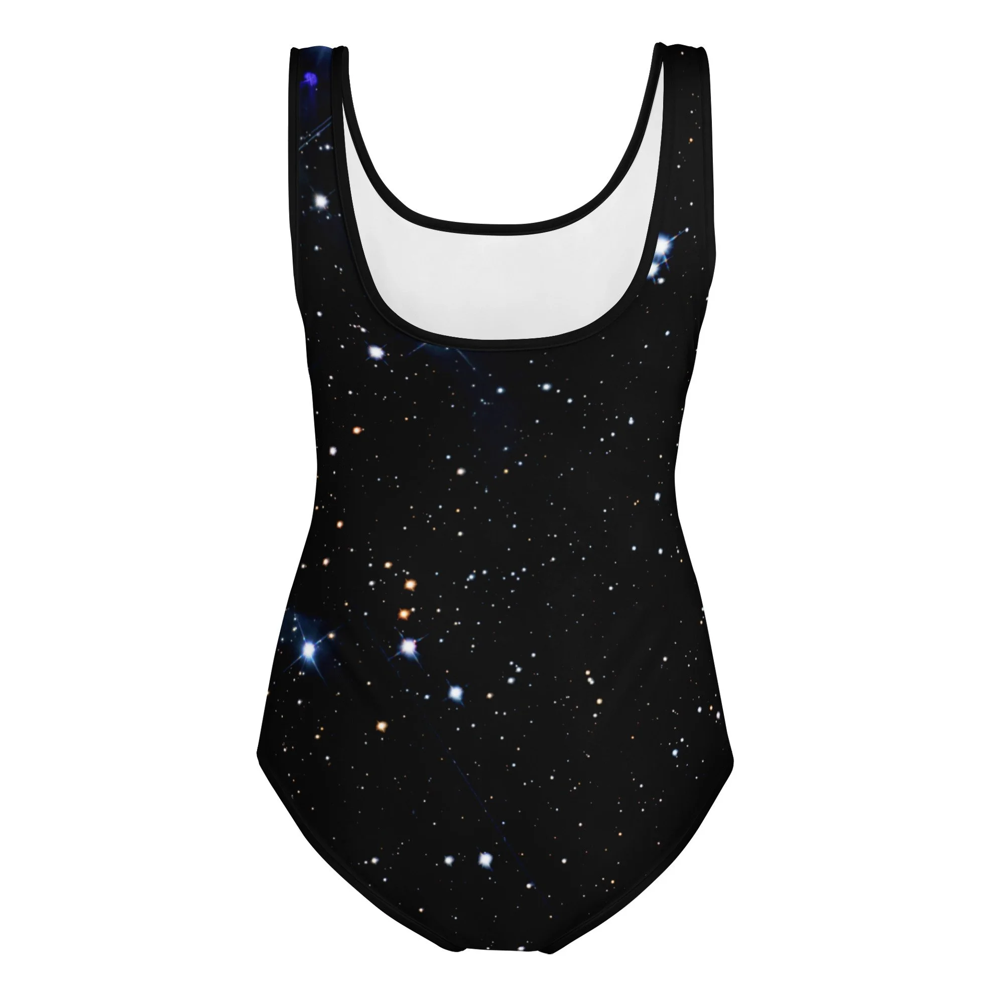 Pleiades star cluster printed on youth one-piece swimsuit — High Space Man