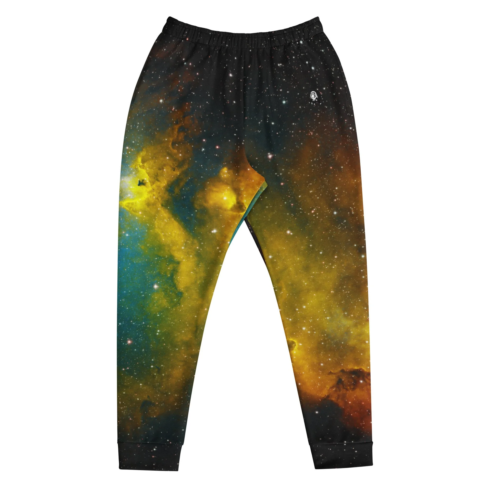 Soul Nebula printed on men's recycled joggers — High Space Man