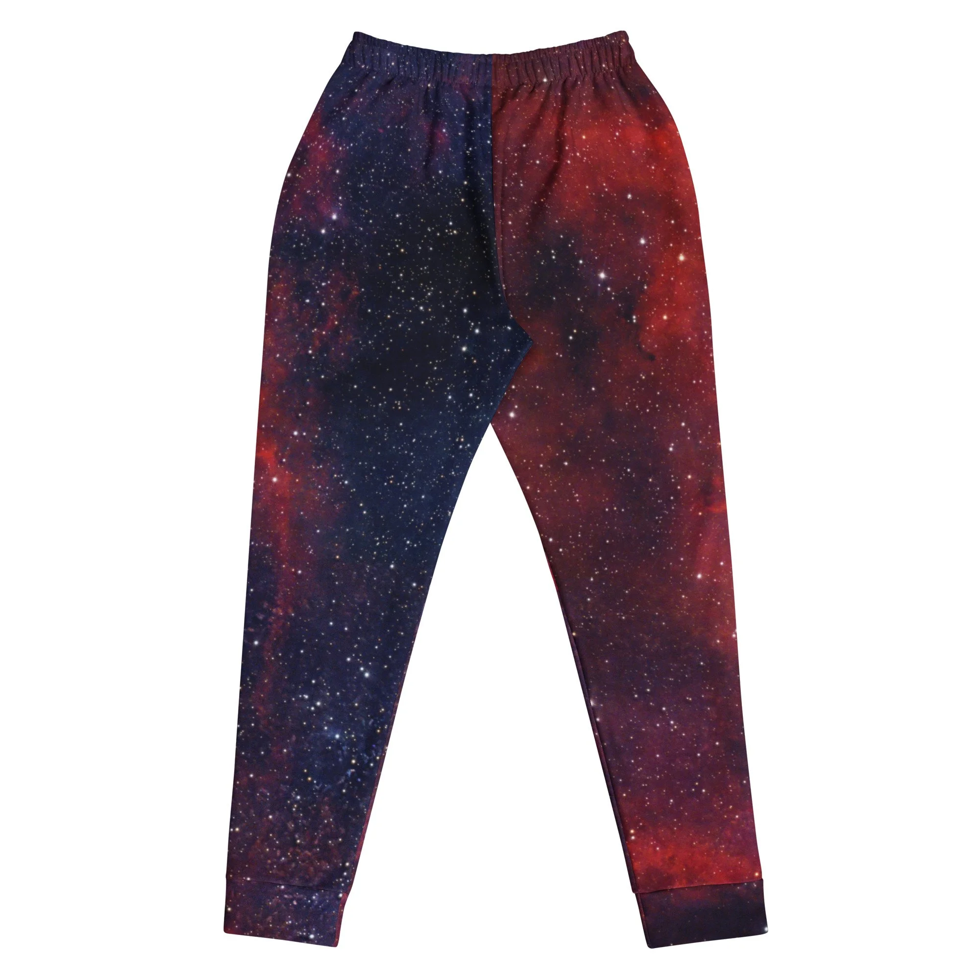 Heart Nebula printed on women's joggers — High Space Man