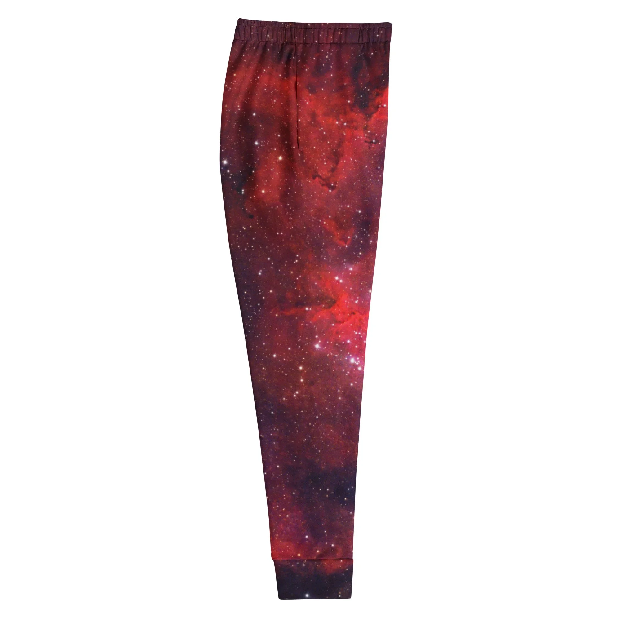 Heart Nebula printed on women's joggers — High Space Man
