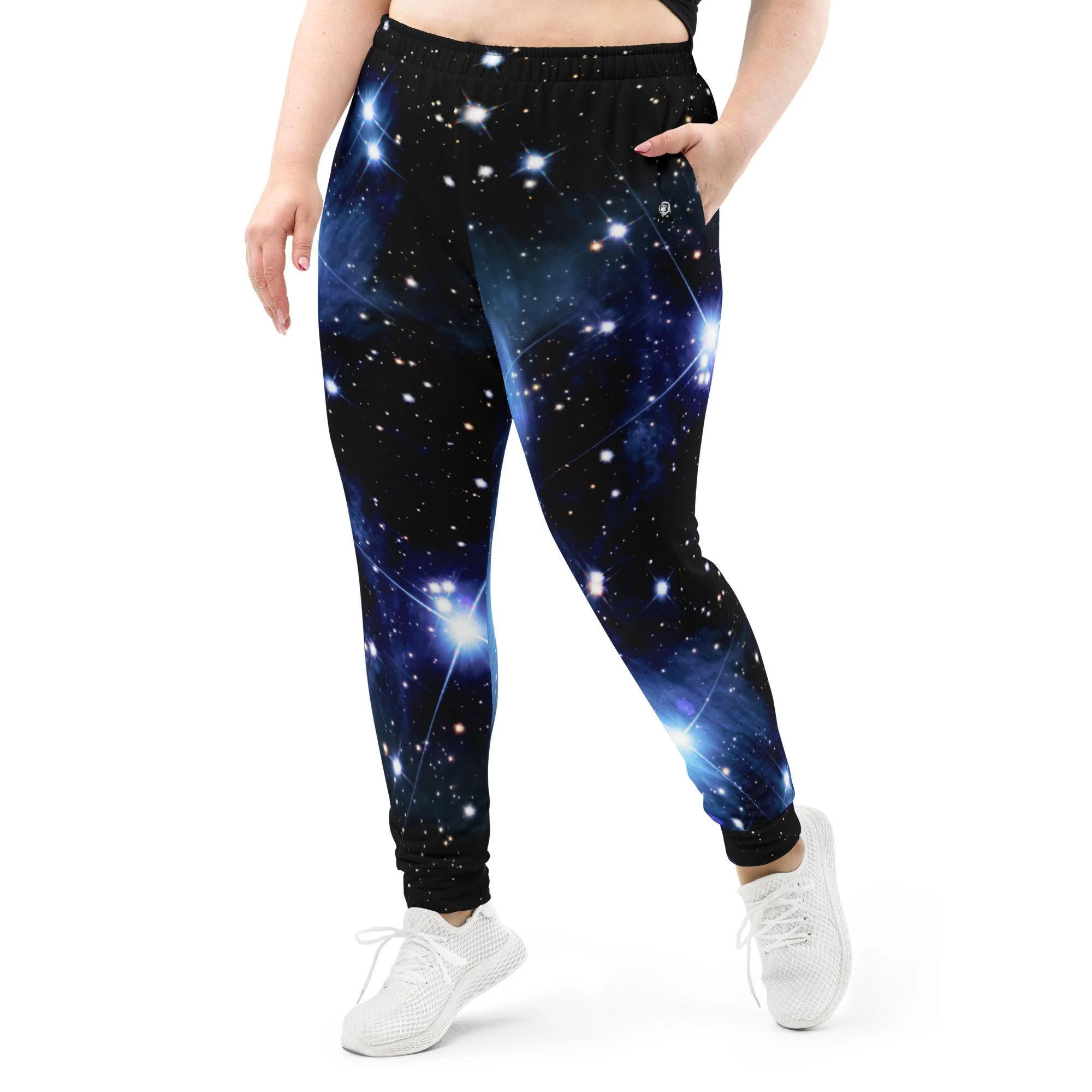 Pleiades star cluster printed on women's joggers — High Space Man
