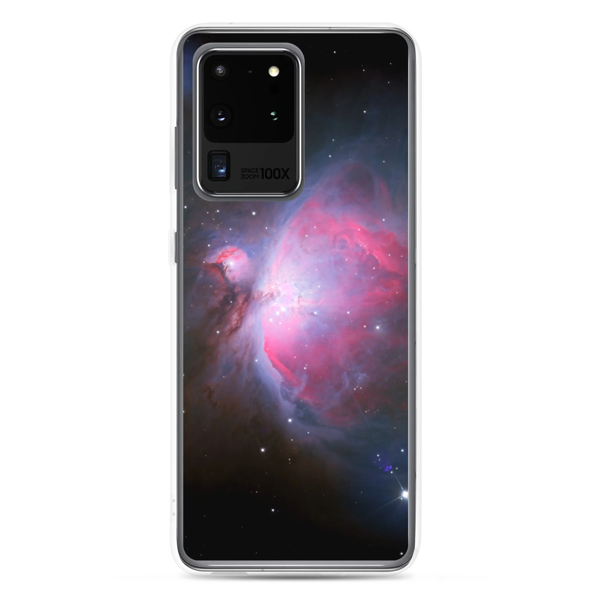 Orion Nebula printed on clear Samsung Galaxy case — High Space Man