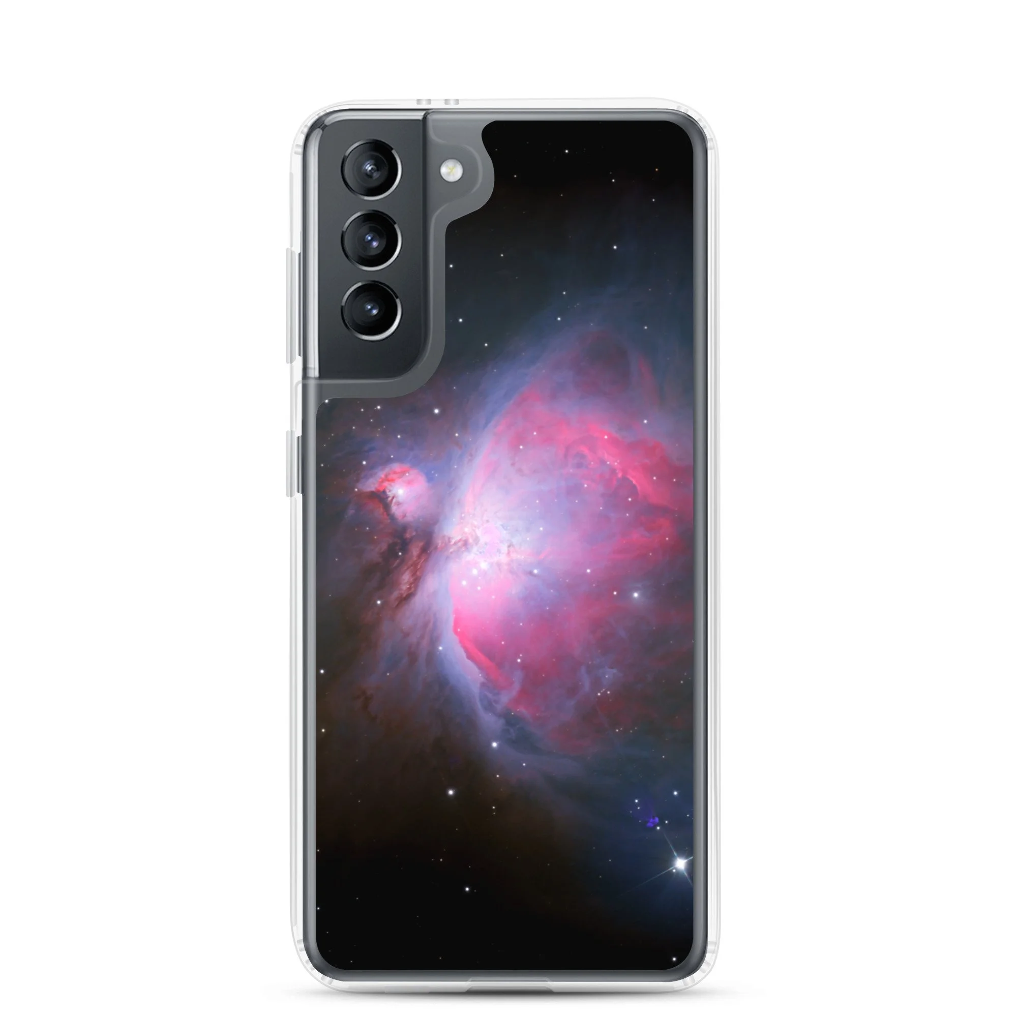 Orion Nebula printed on clear Samsung Galaxy case — High Space Man