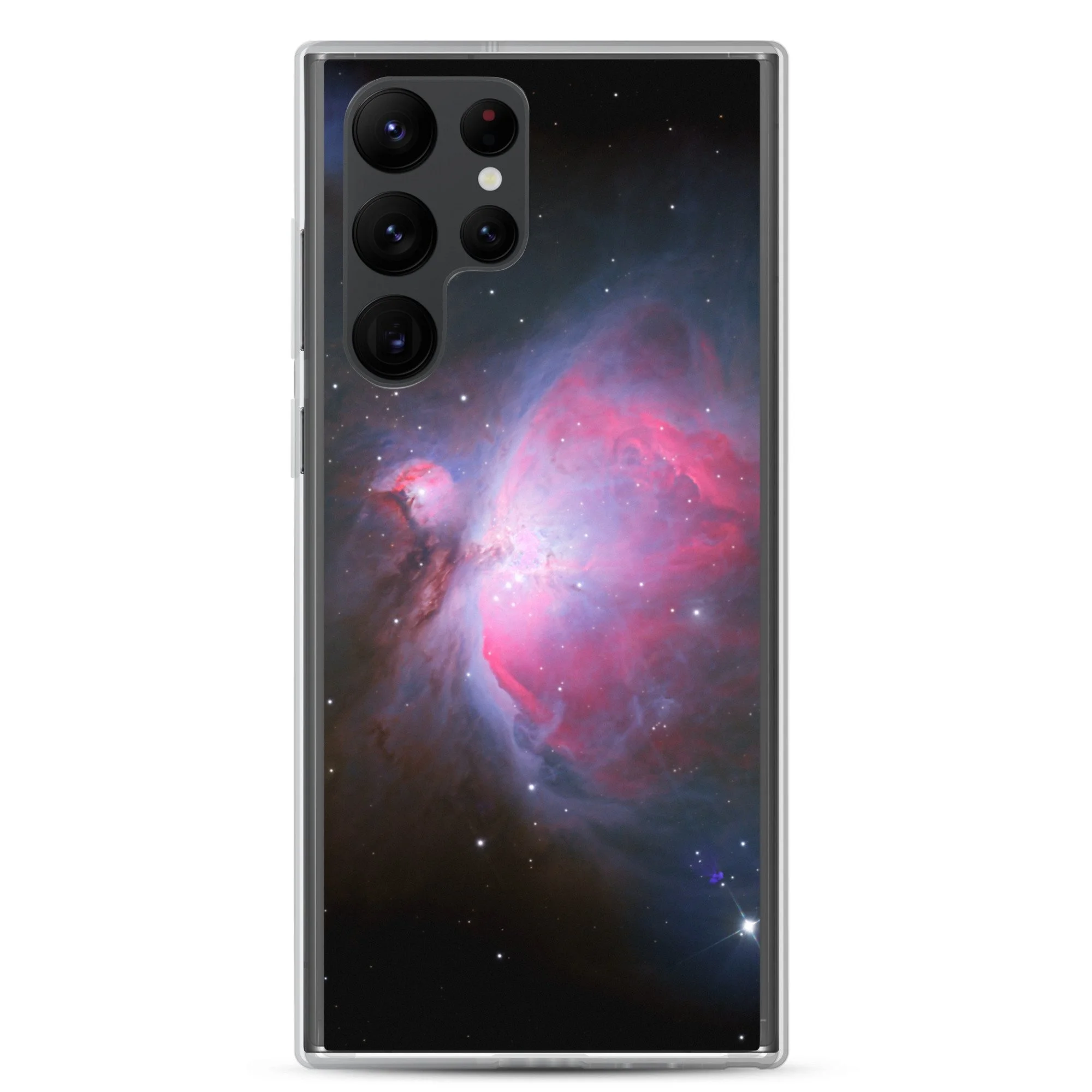 Orion Nebula printed on clear Samsung Galaxy case — High Space Man