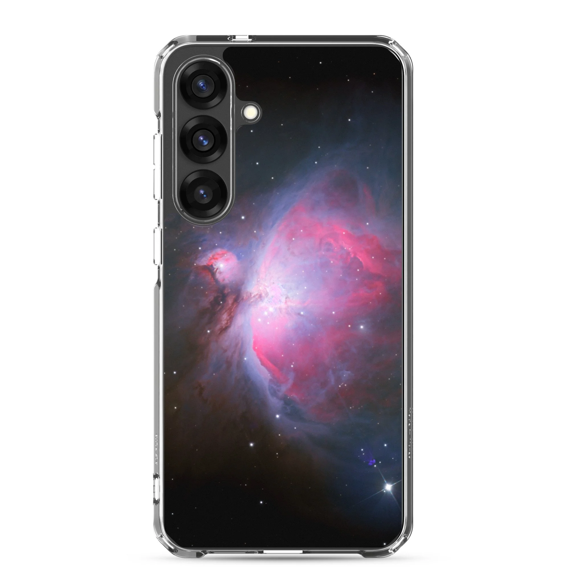 Orion Nebula printed on clear Samsung Galaxy case — High Space Man