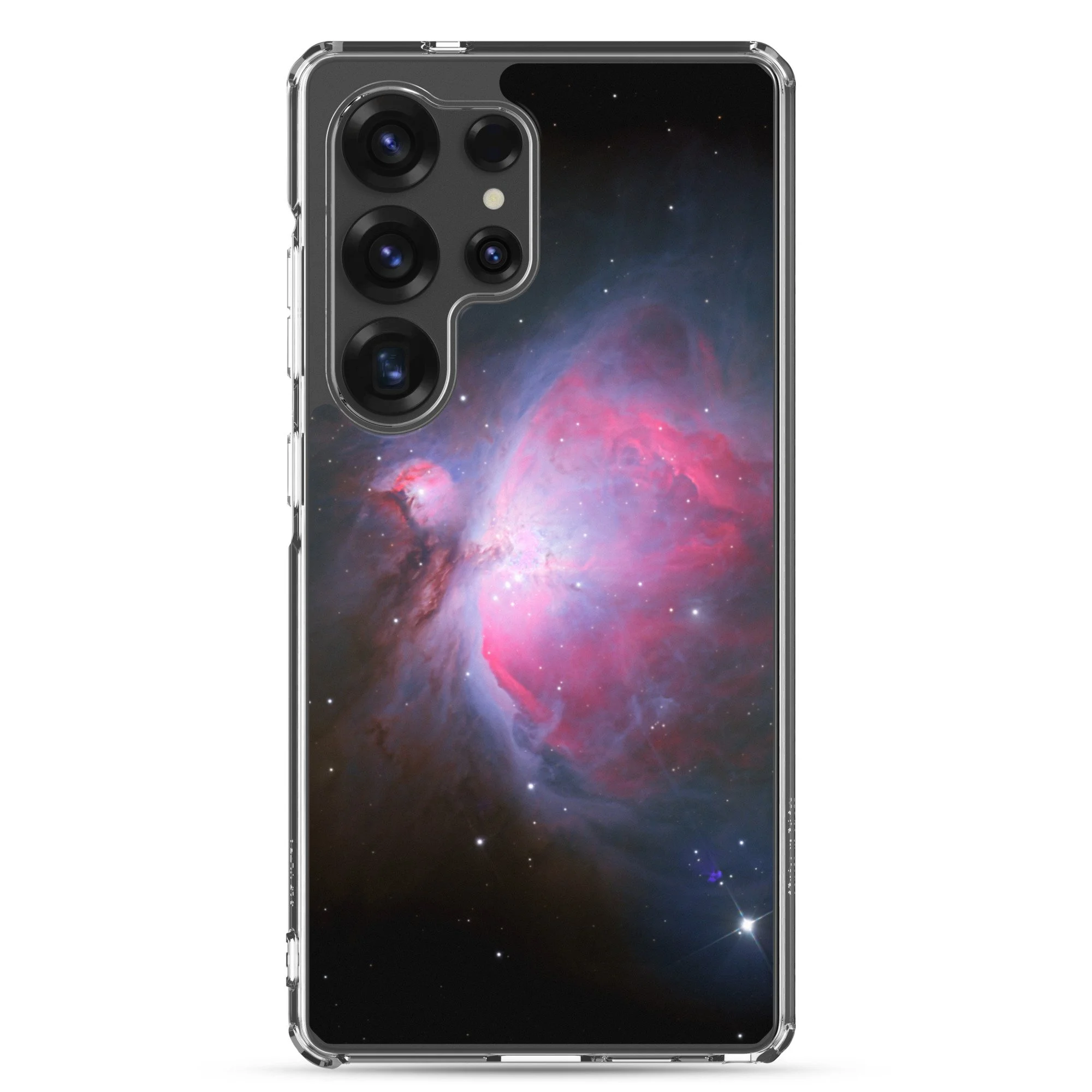 Orion Nebula printed on clear Samsung Galaxy case — High Space Man