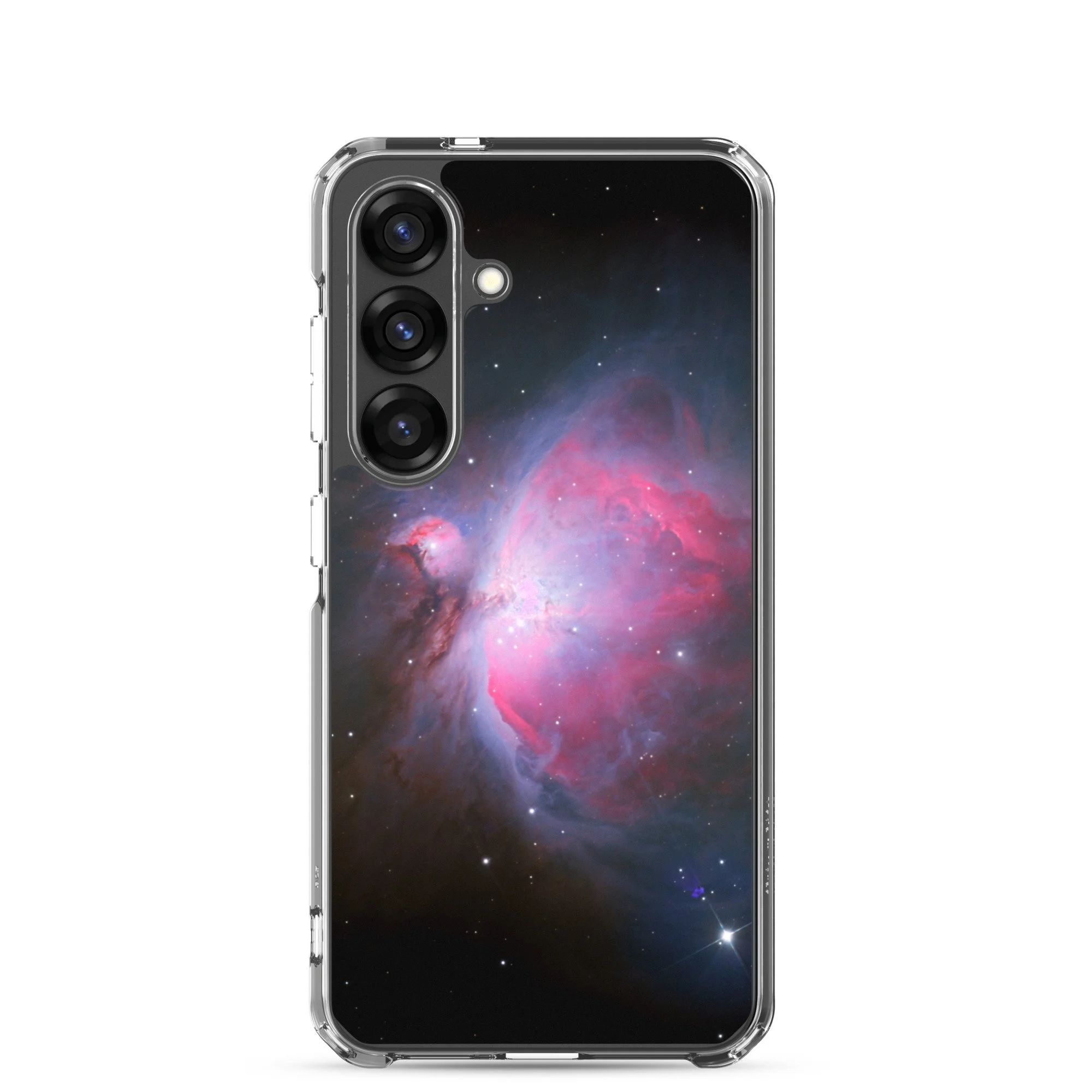 Orion Nebula printed on clear Samsung Galaxy case — High Space Man