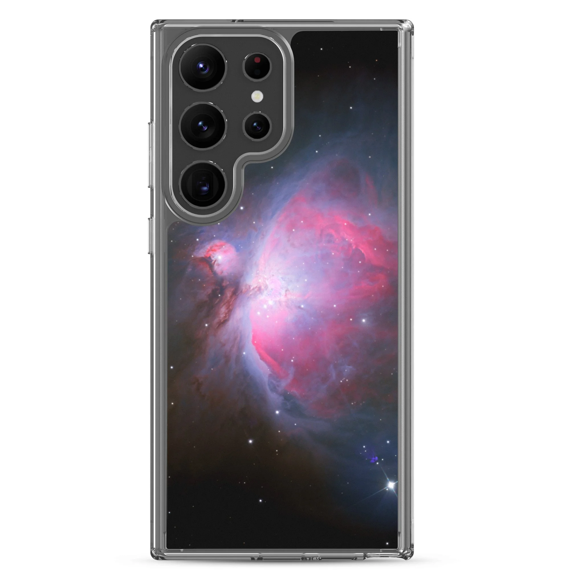 Orion Nebula printed on clear Samsung Galaxy case — High Space Man
