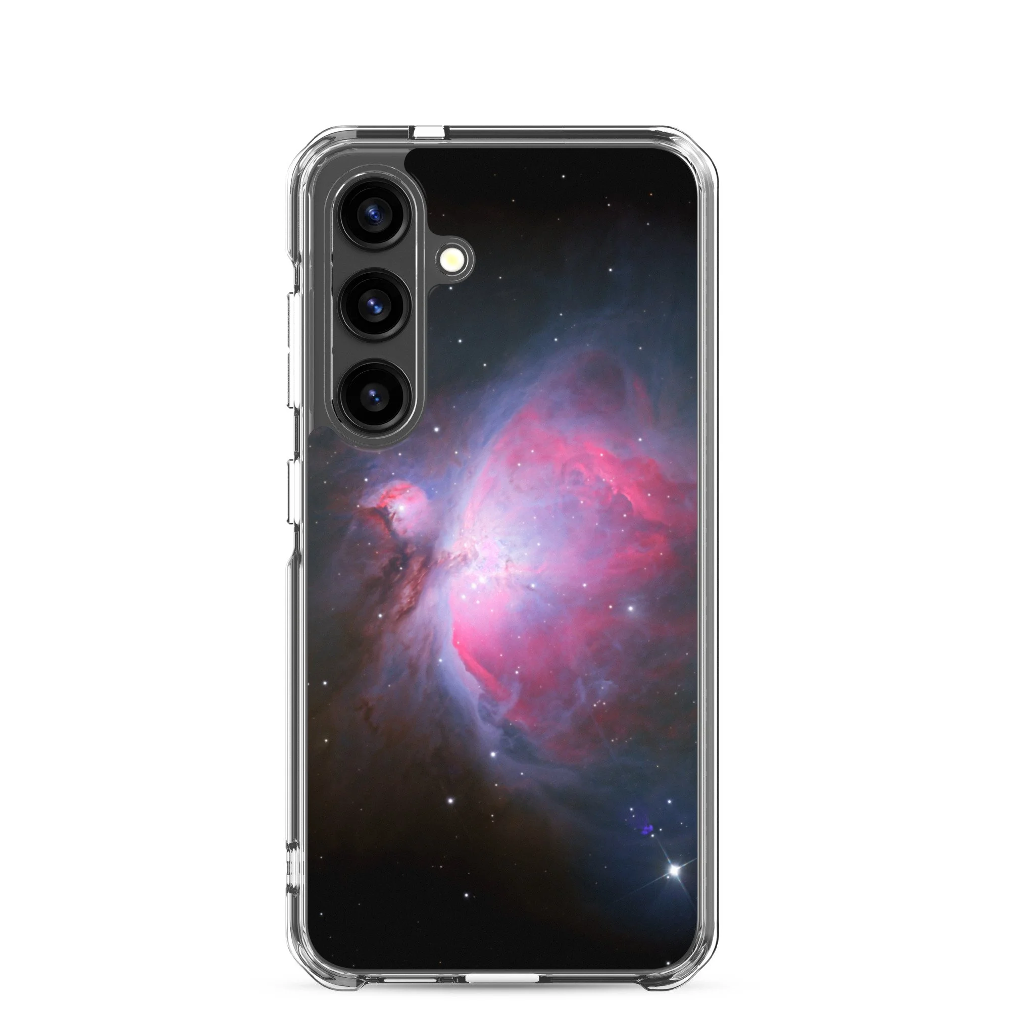 Orion Nebula printed on clear Samsung Galaxy case — High Space Man