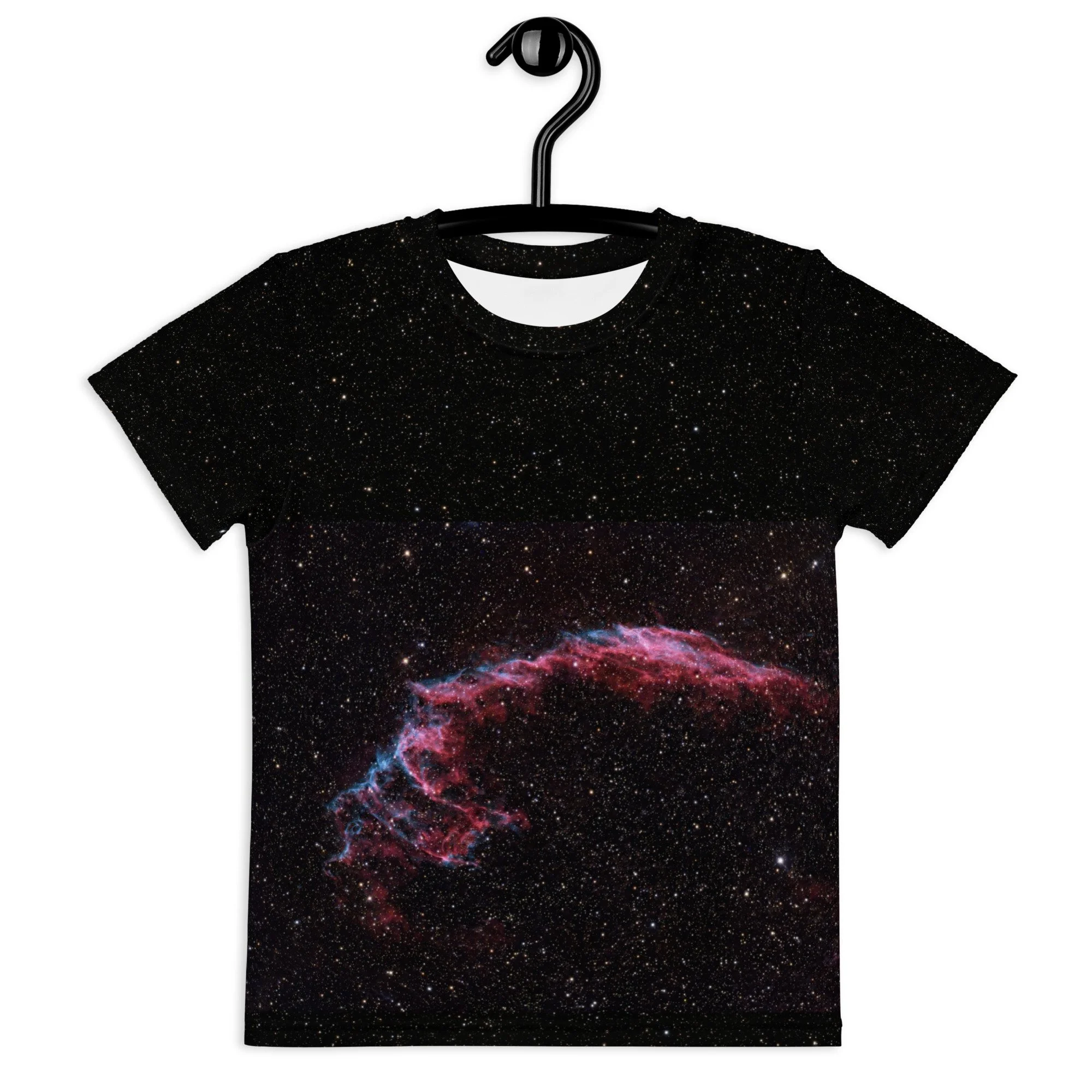 Bat Nebula printed on kids all-over-print t-shirt — High Space Man