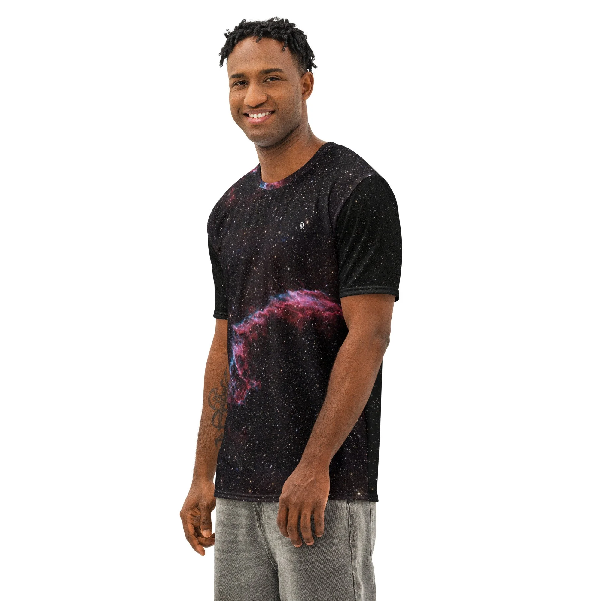 Bat Nebula printed on unisex t-shirt — High Space Man