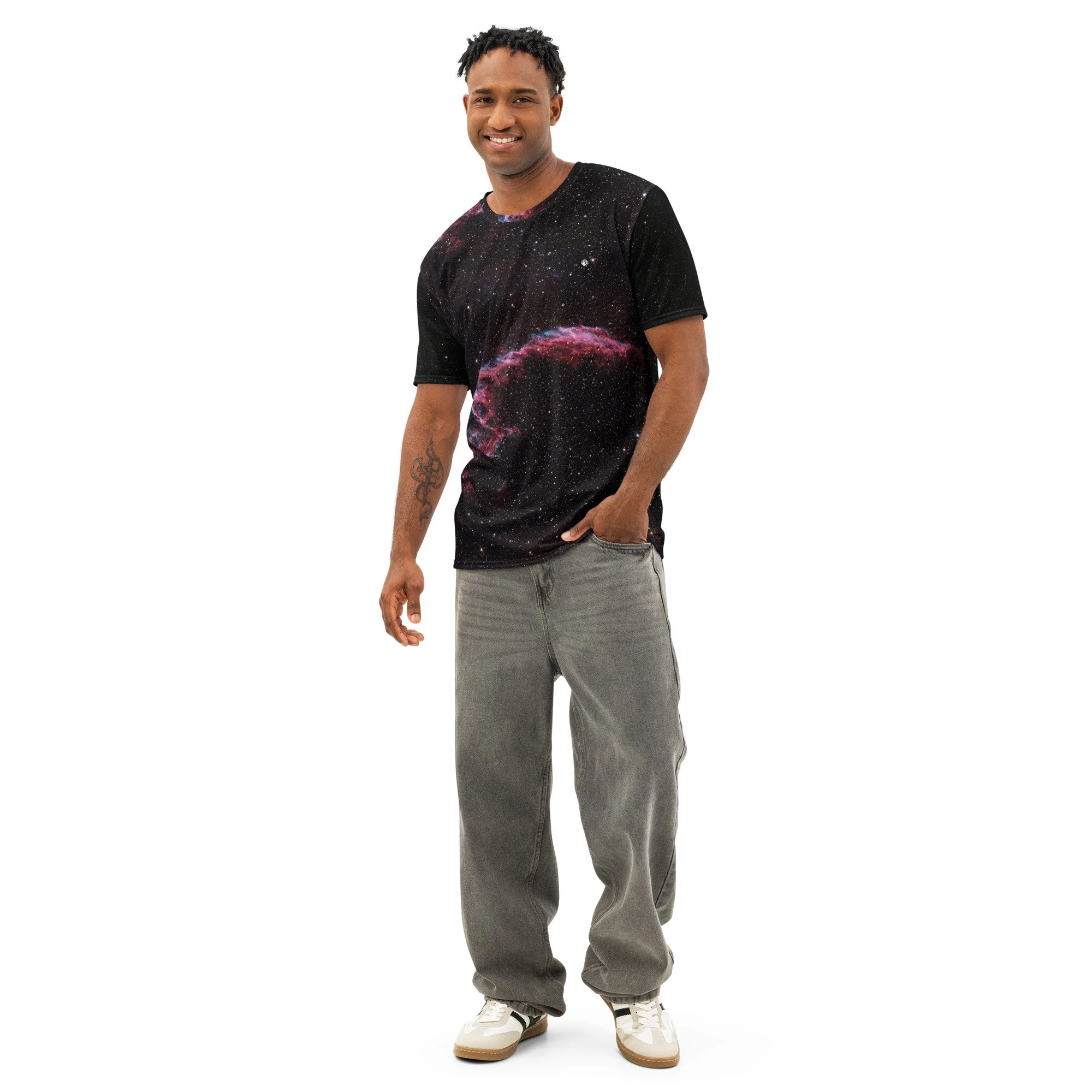 Bat Nebula printed on unisex t-shirt — High Space Man