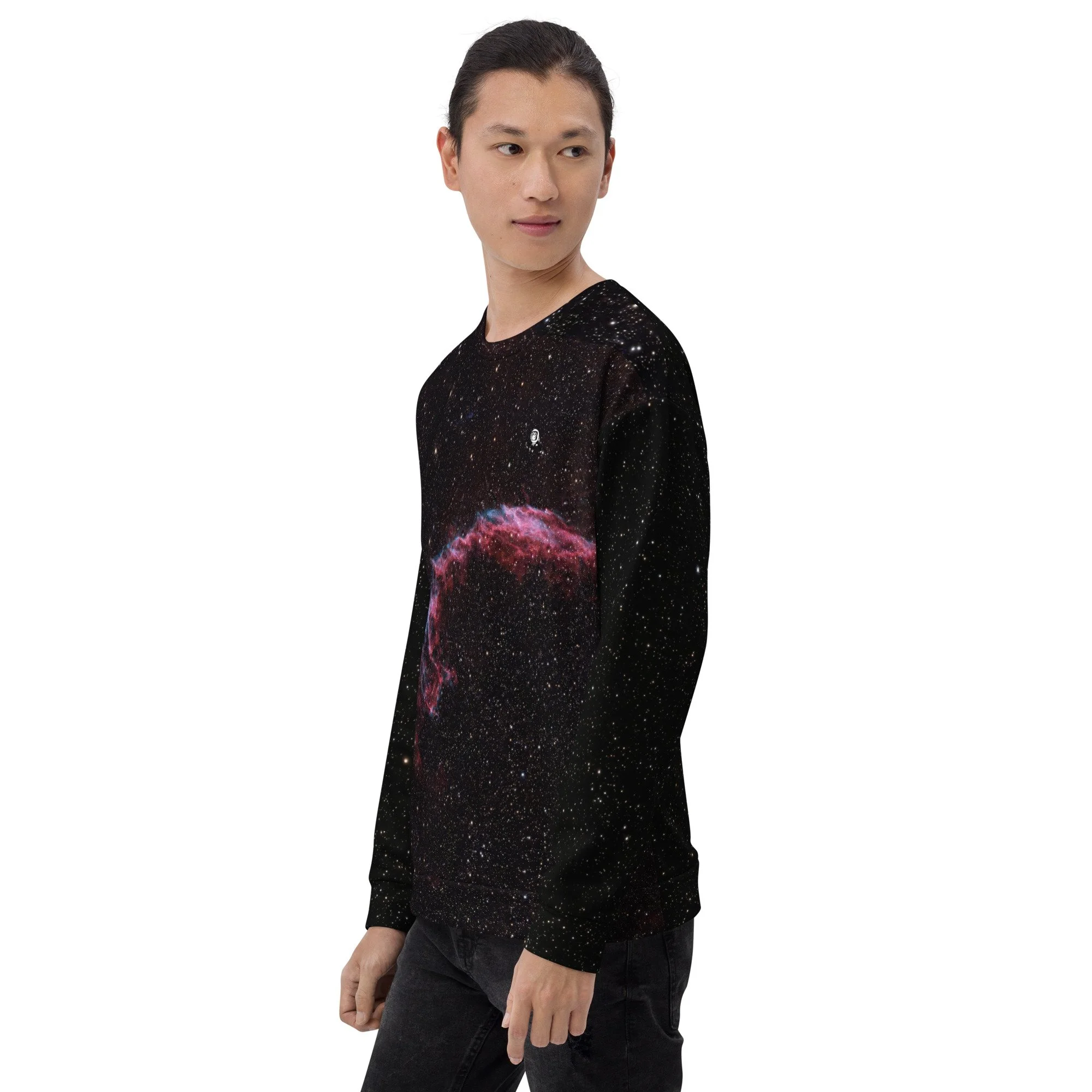 Bat Nebula printed on unisex sweatshirt — High Space Man