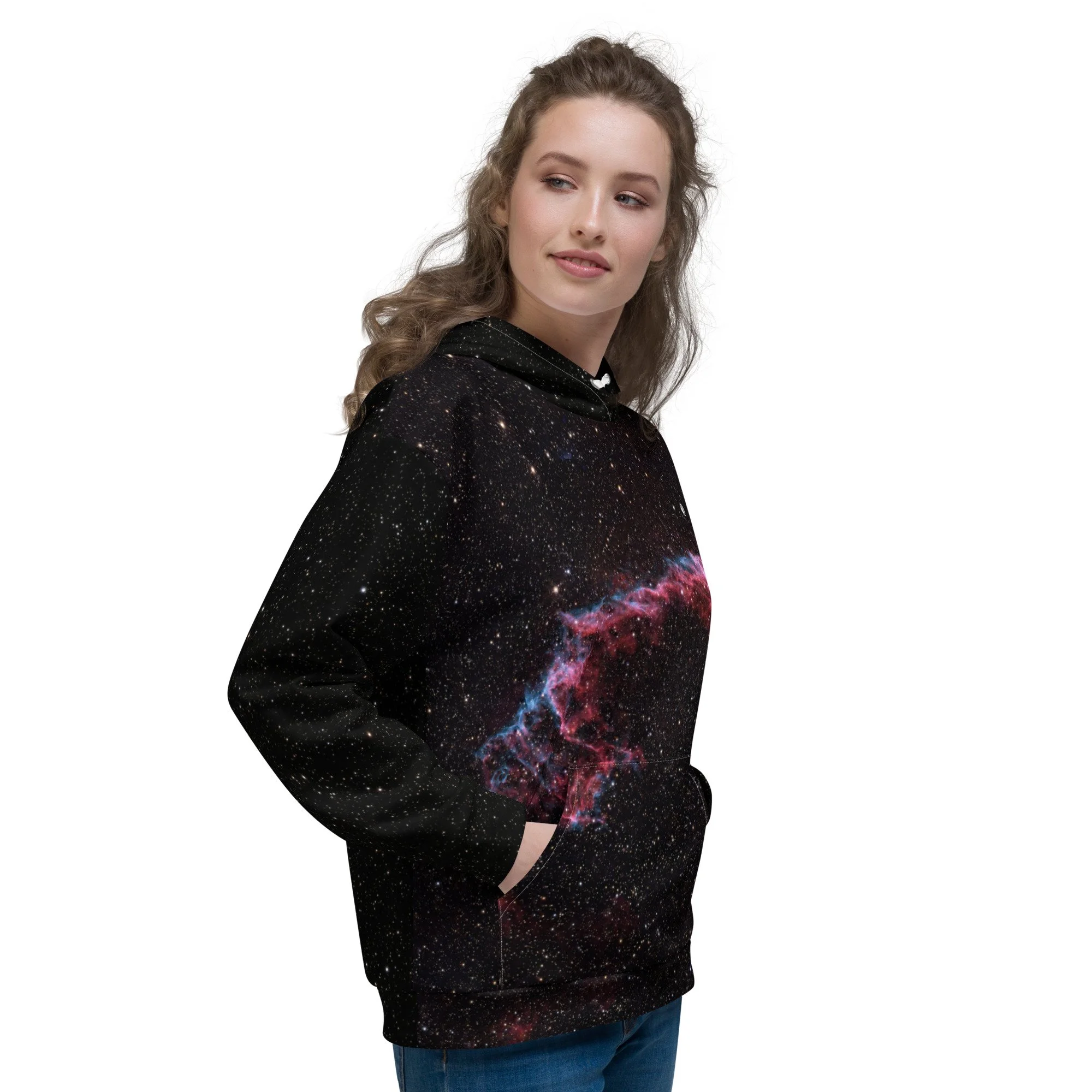 Bat Nebula printed on unisex hoodie — High Space Man