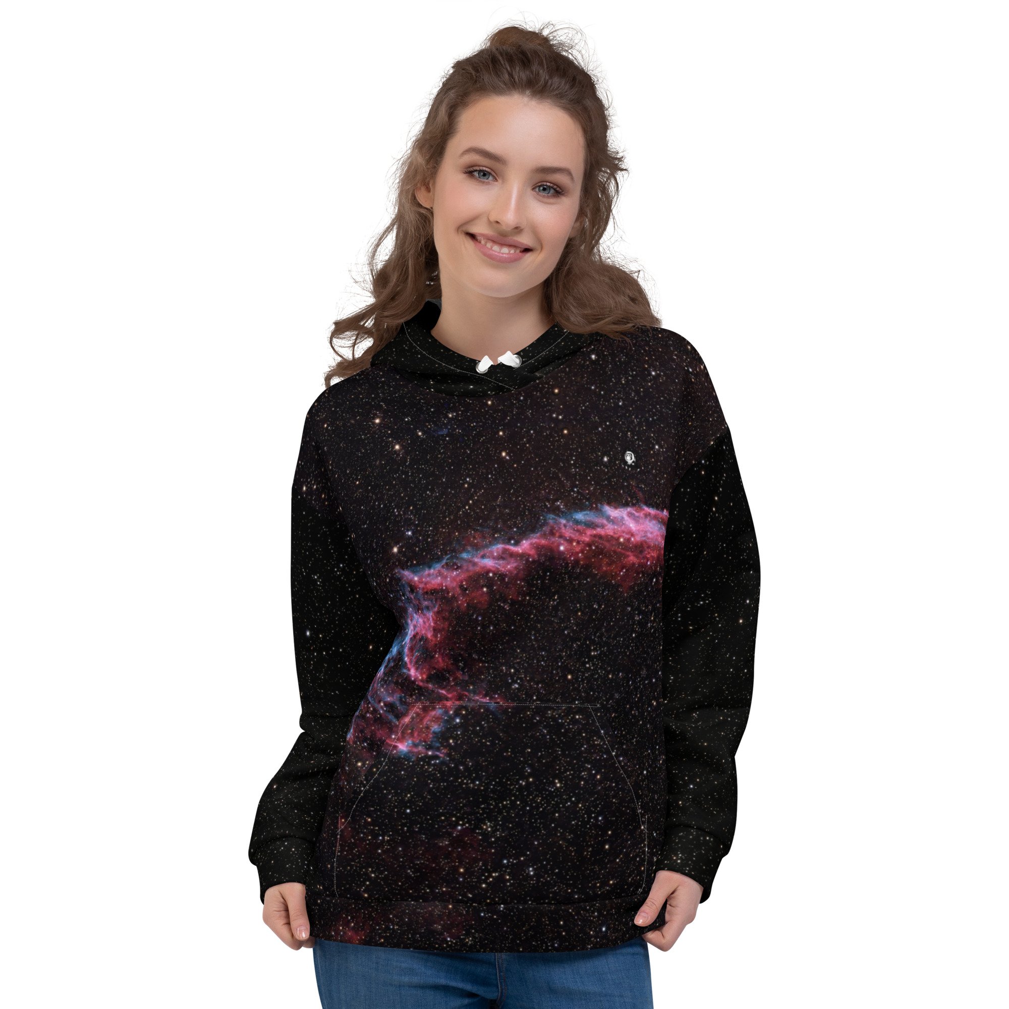 Bat Nebula printed on unisex hoodie — High Space Man