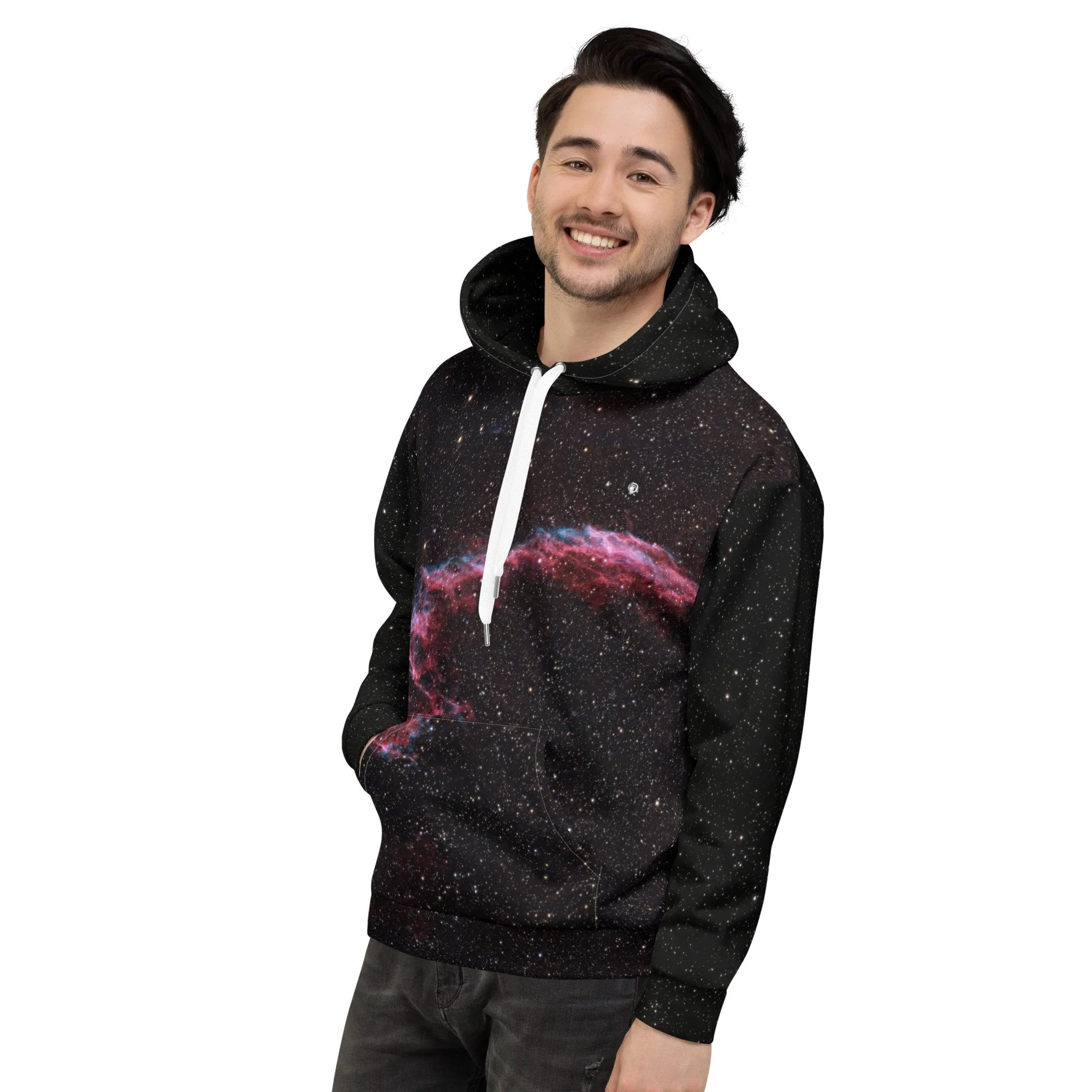 Bat Nebula printed on unisex hoodie — High Space Man
