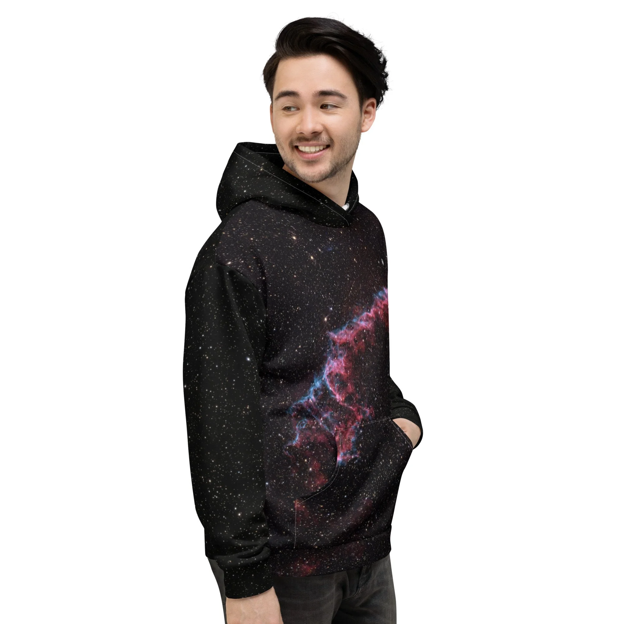 Bat Nebula printed on unisex hoodie — High Space Man