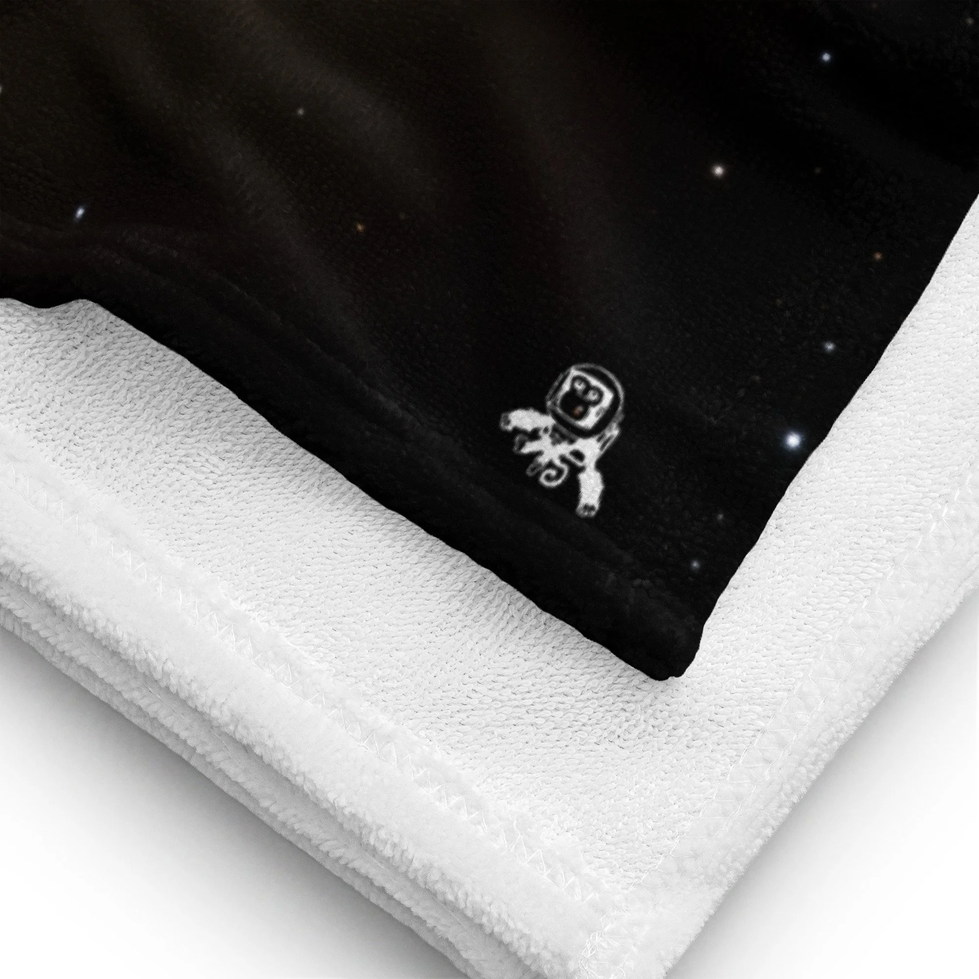 Orion Nebula M42 astrophotography printed on polyester beach towel — High Space Man