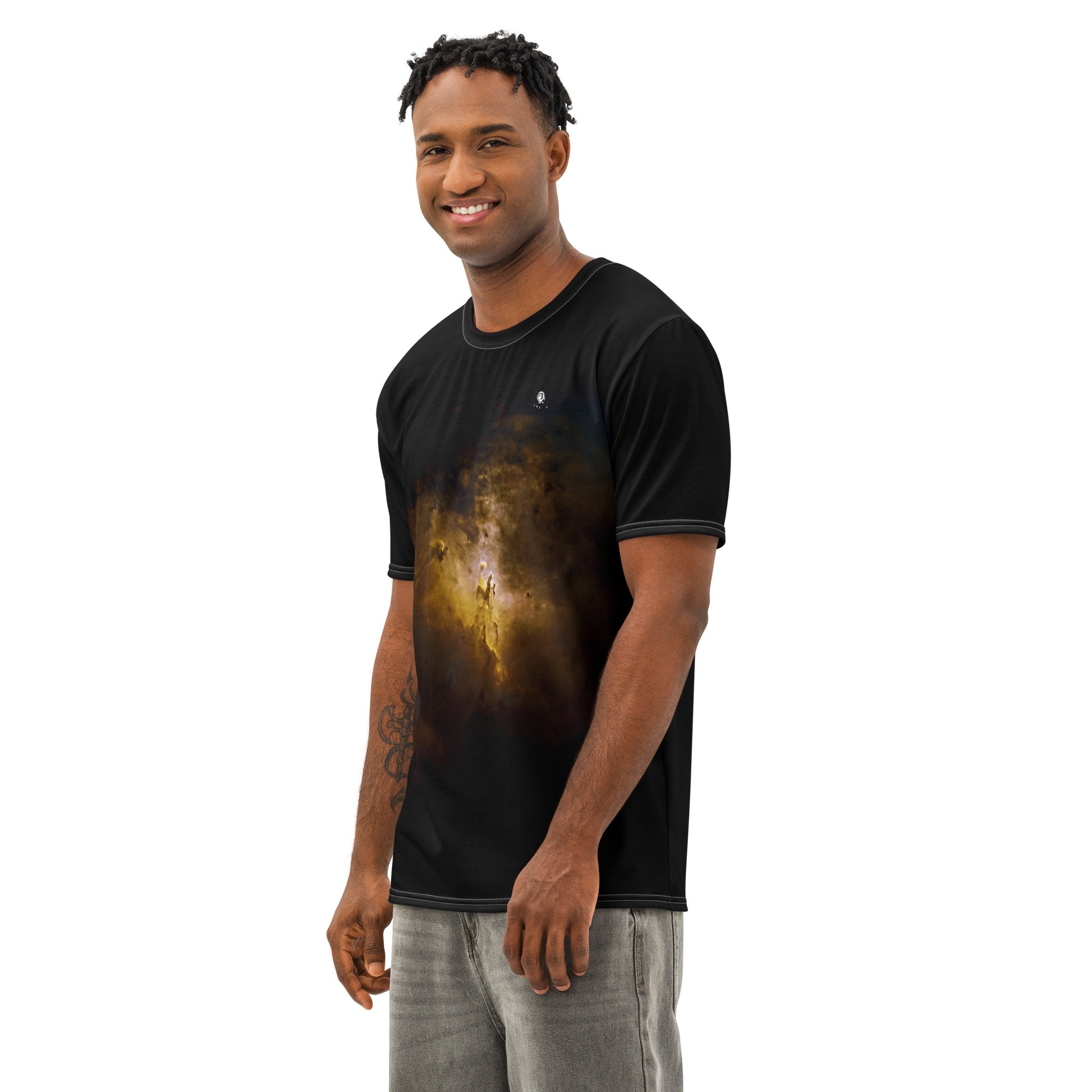 Pillars of Creation Eagle Nebula printed on unisex t-shirt — High Space Man
