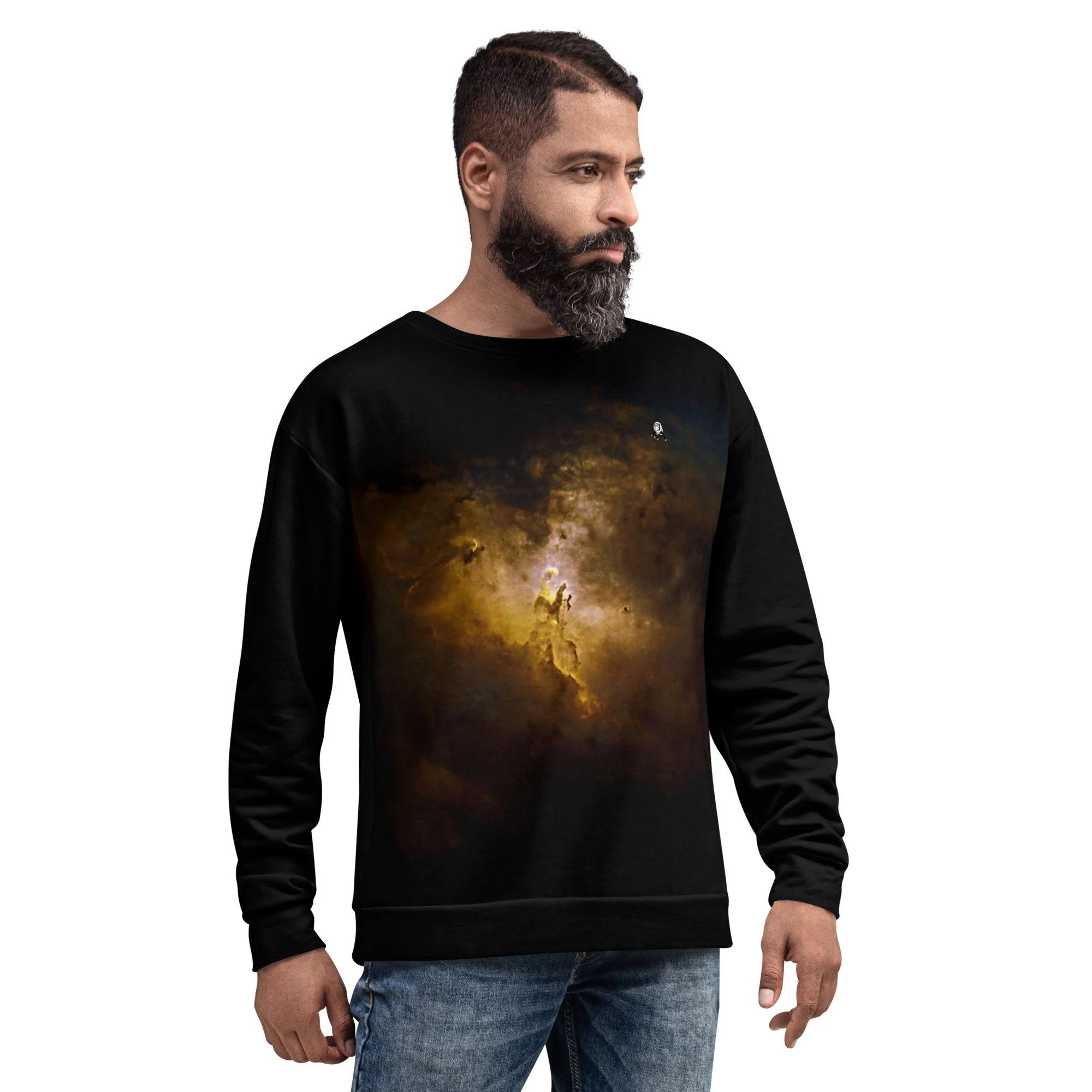 Pillars of Creation Eagle Nebula printed on unisex sweatshirt — High Space Man