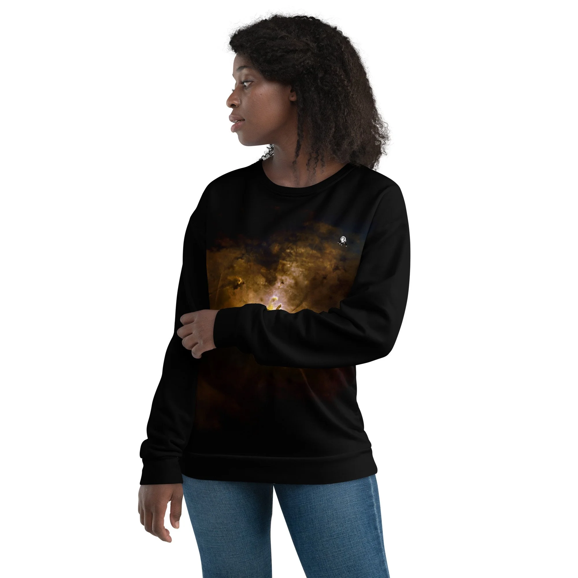 Pillars of Creation Eagle Nebula printed on unisex sweatshirt — High Space Man