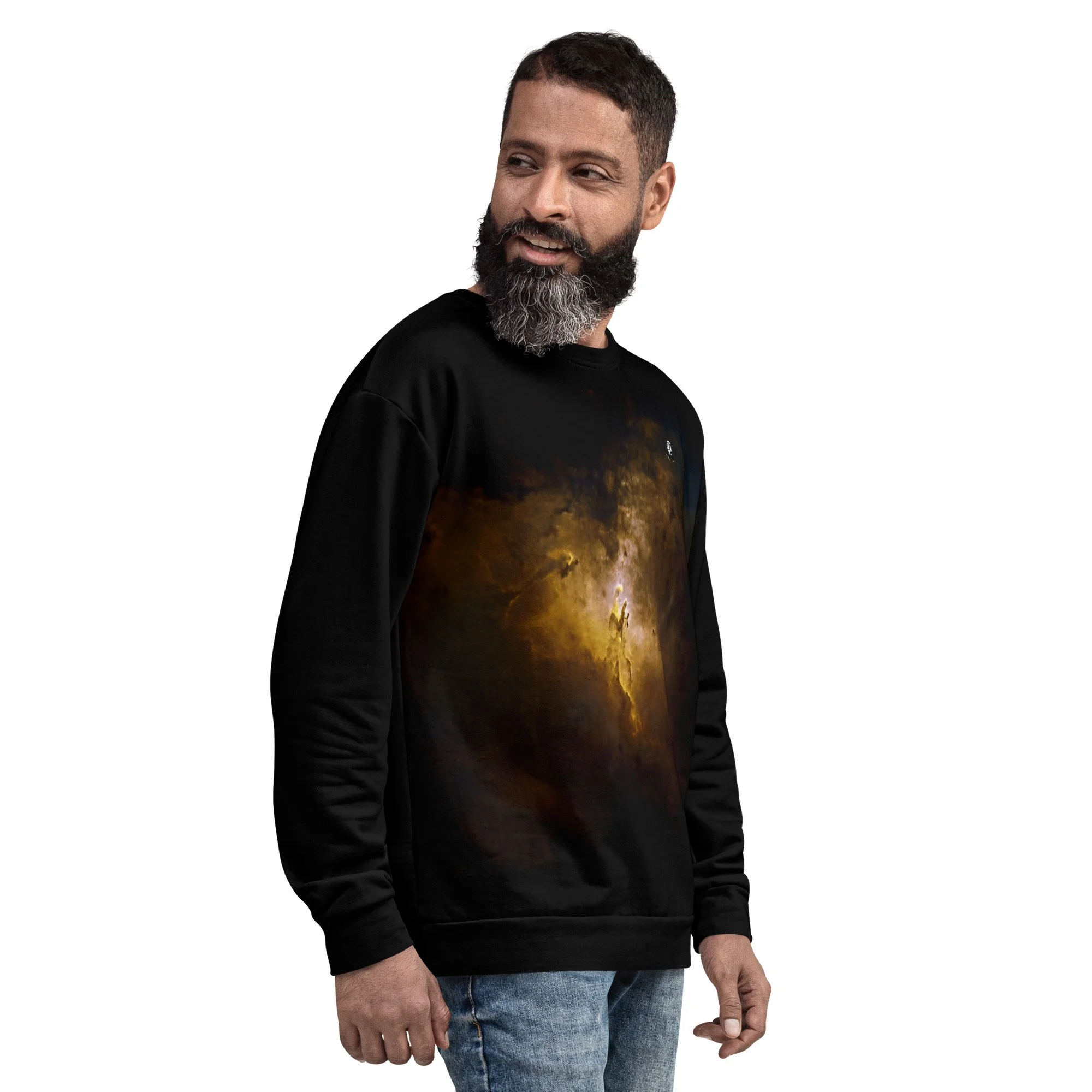 Pillars of Creation Eagle Nebula printed on unisex sweatshirt — High Space Man