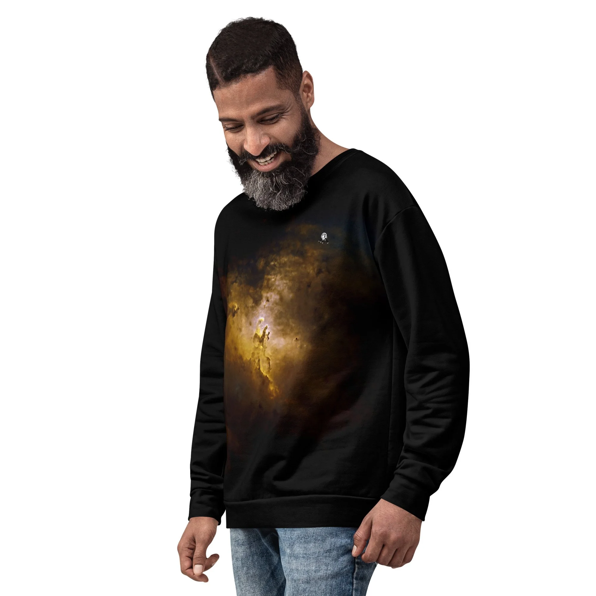 Pillars of Creation Eagle Nebula printed on unisex sweatshirt — High Space Man
