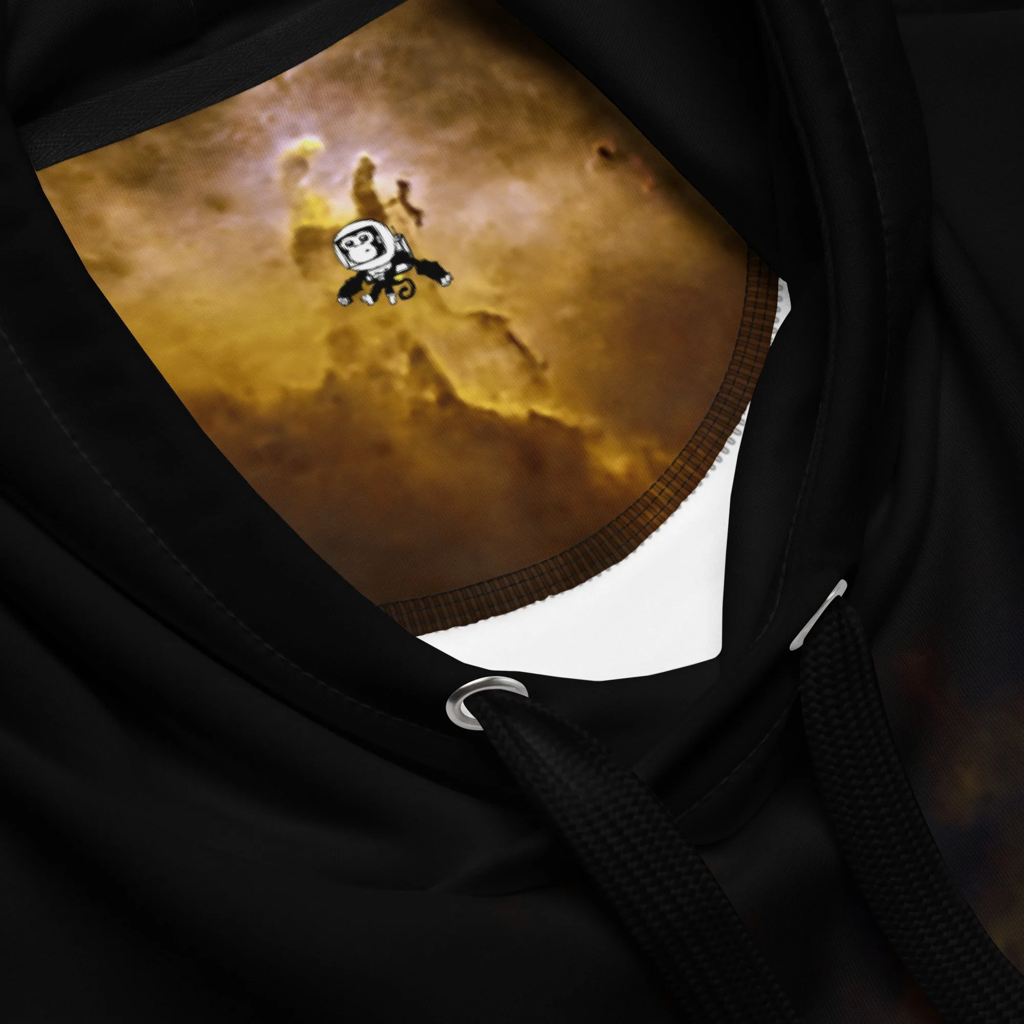 Pillars of Creation Eagle Nebula printed on unisex hoodie — High Space Man