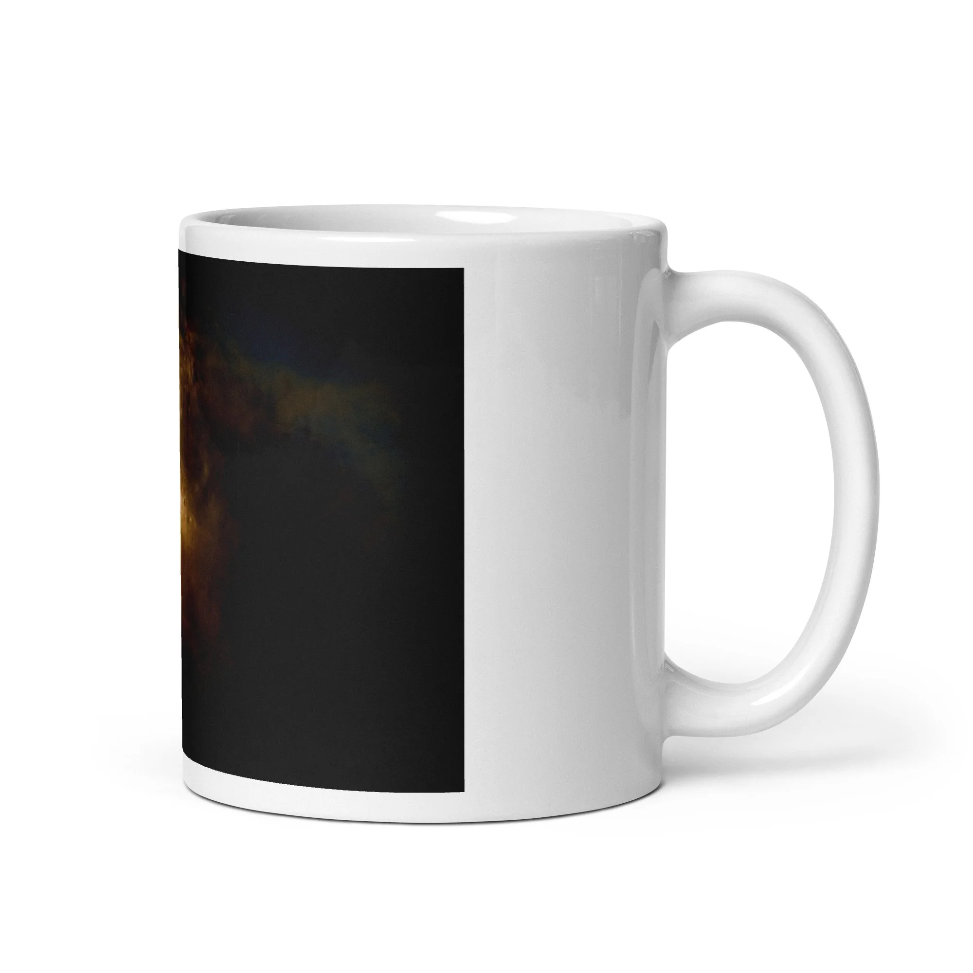 Pillars of Creation Eagle Nebula printed on ceramic coffee mug — High Space Man