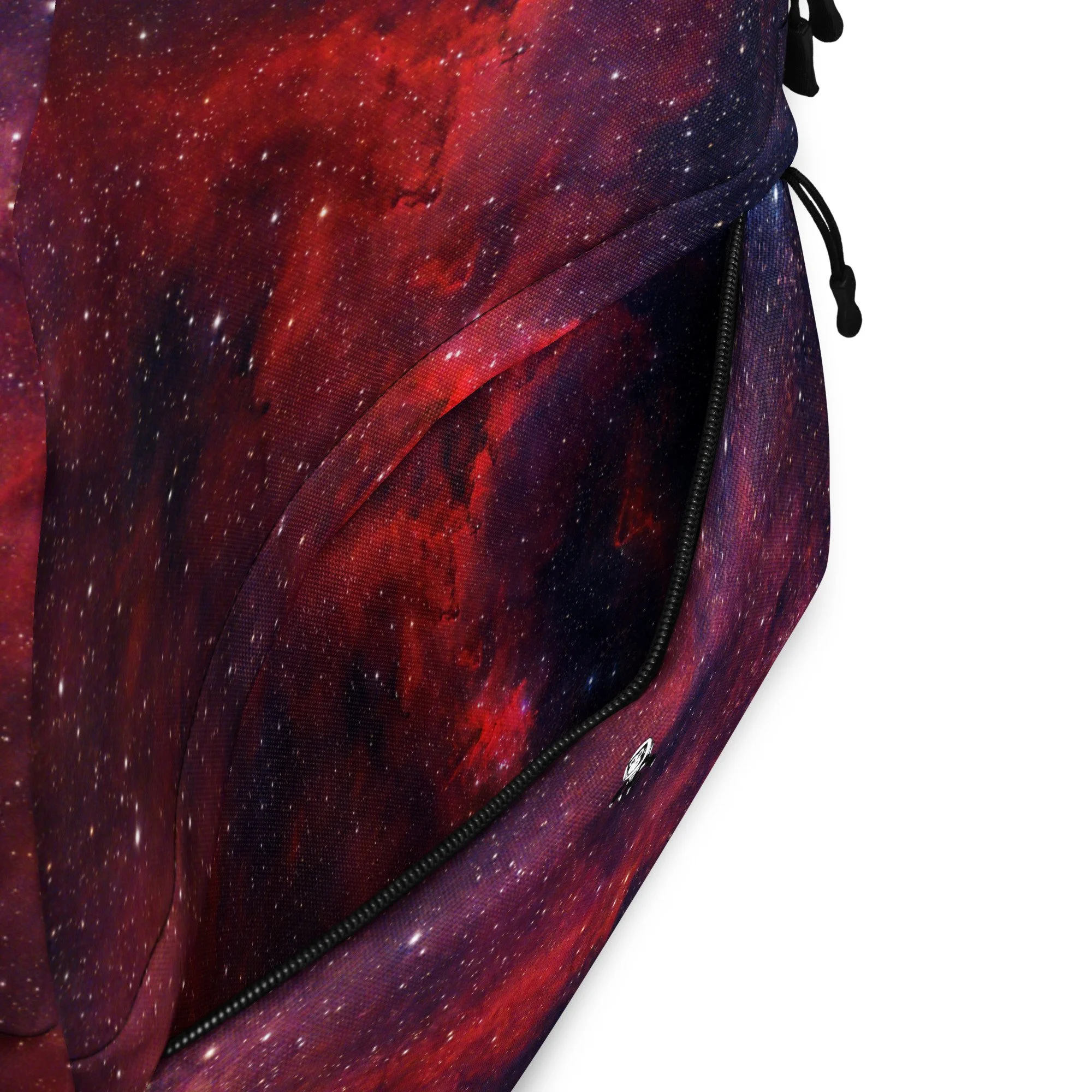 Heart Nebula astrophotography printed on 15L backpack — High Space Man