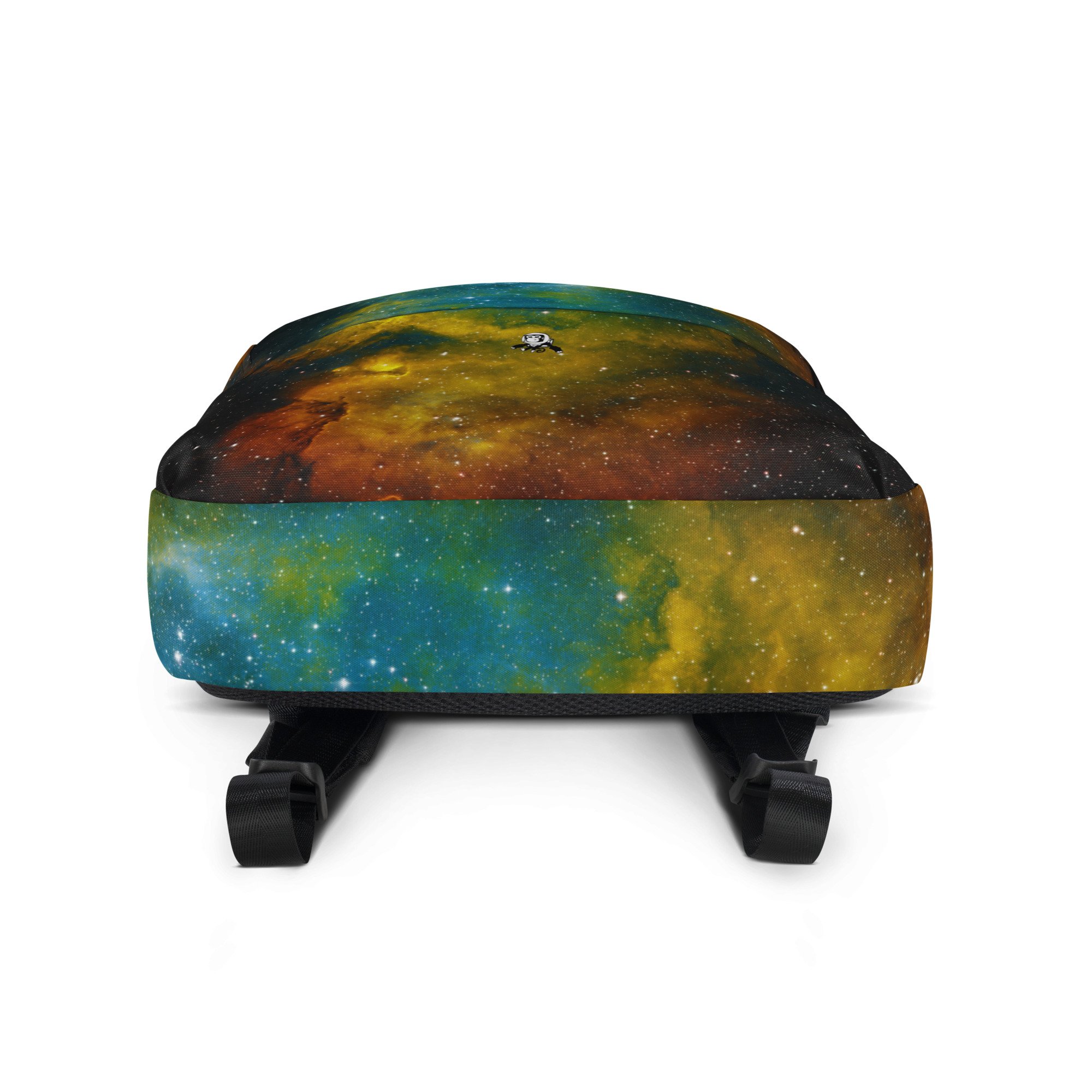 Soul Nebula astrophotography printed on 15L backpack — High Space Man