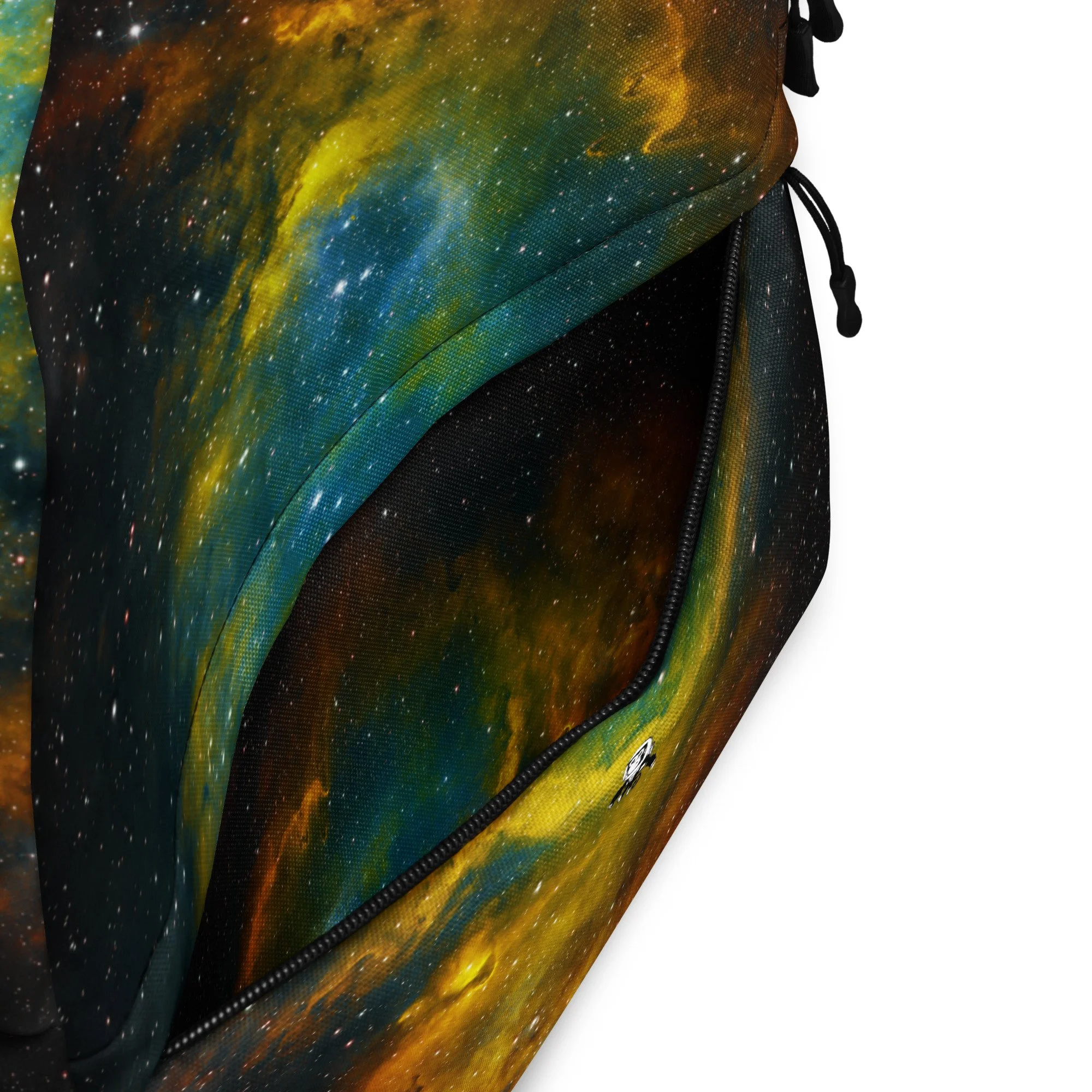 Soul Nebula astrophotography printed on 15L backpack — High Space Man