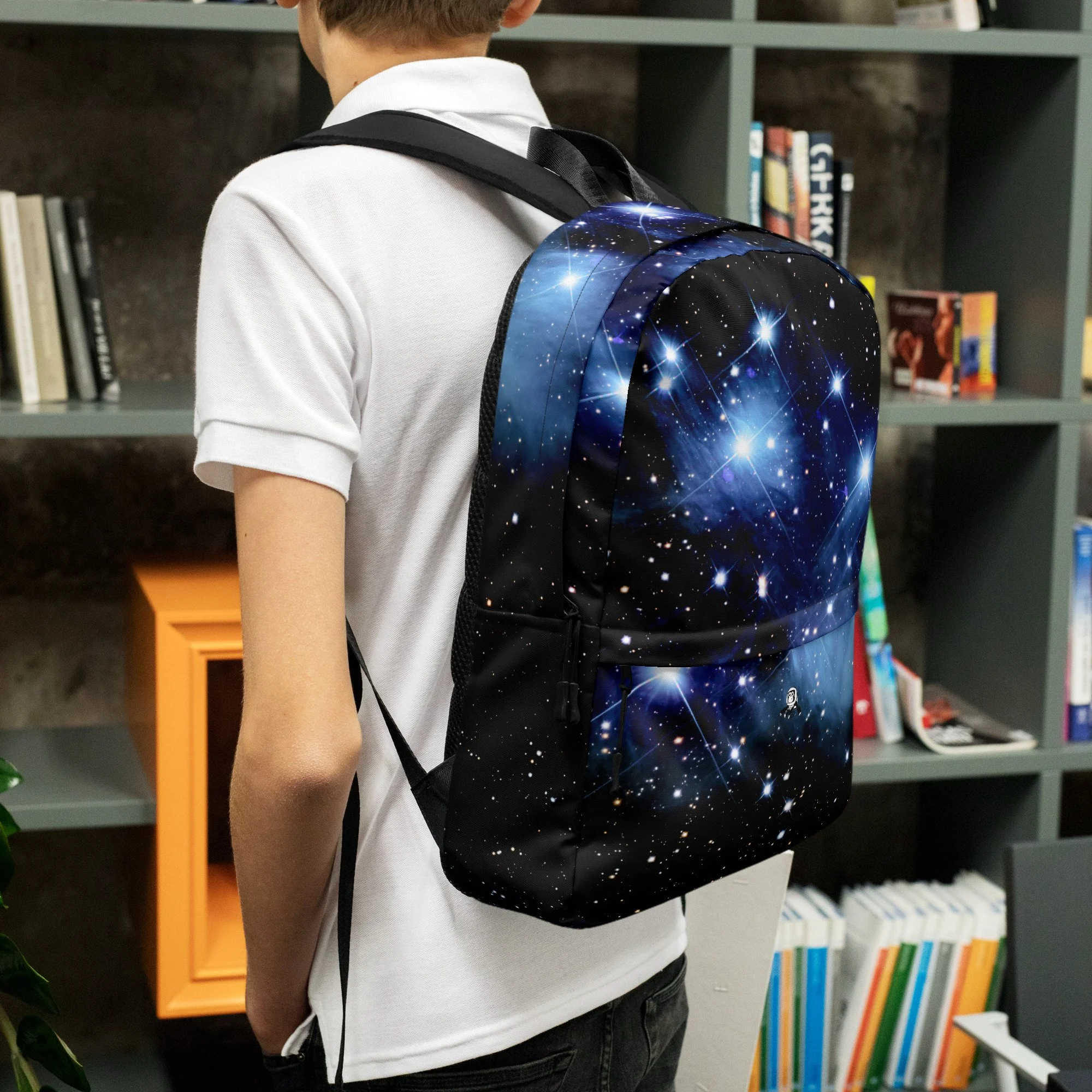 Pleiades star cluster printed on 15L backpack — High Space Man