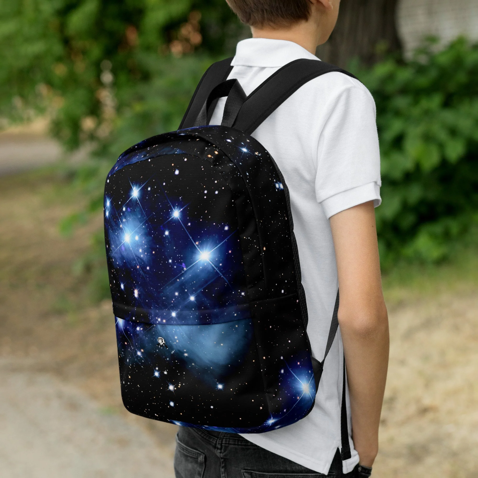 Pleiades star cluster printed on 15L backpack — High Space Man