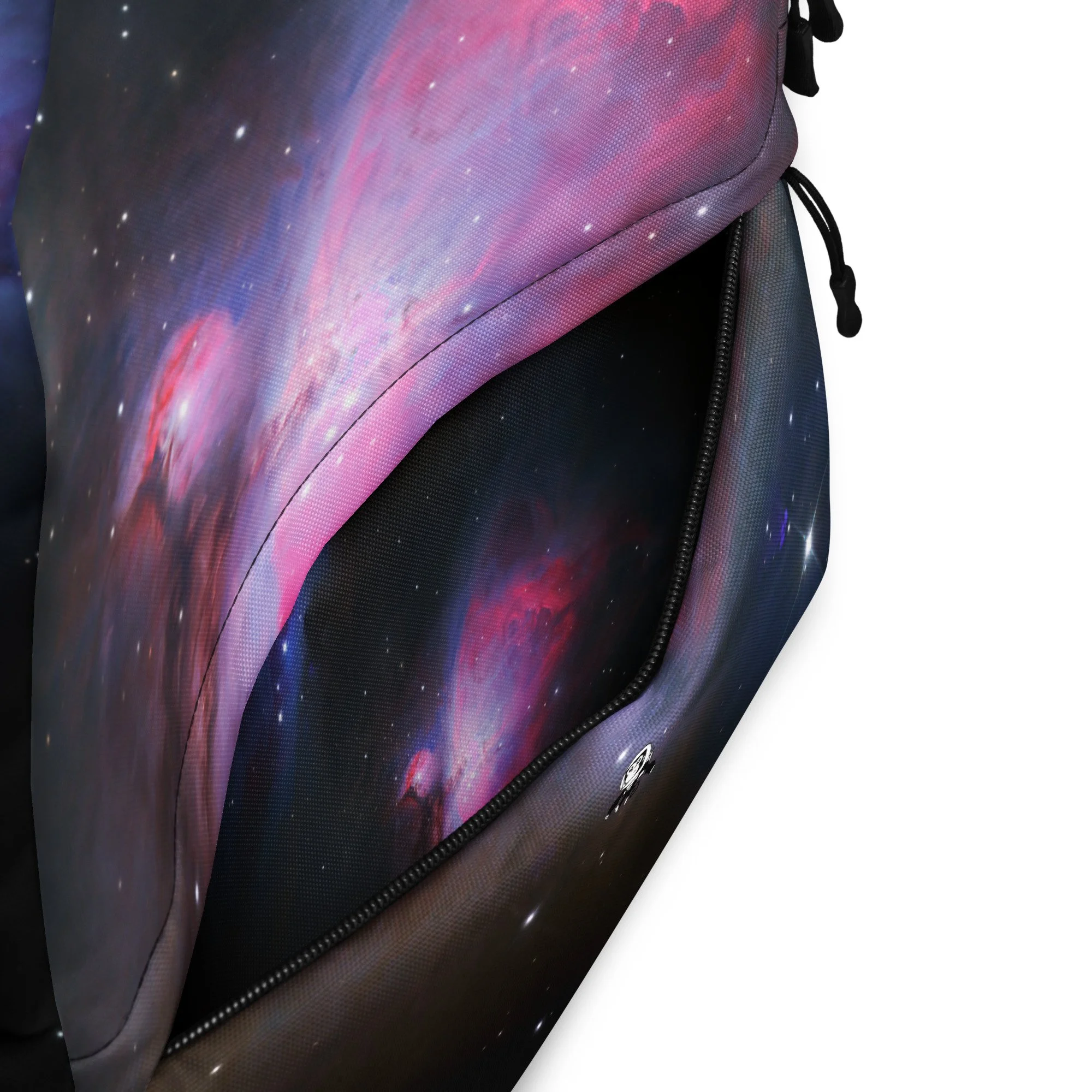 Orion Nebula M42 astrophotography printed on 15L backpack — High Space Man