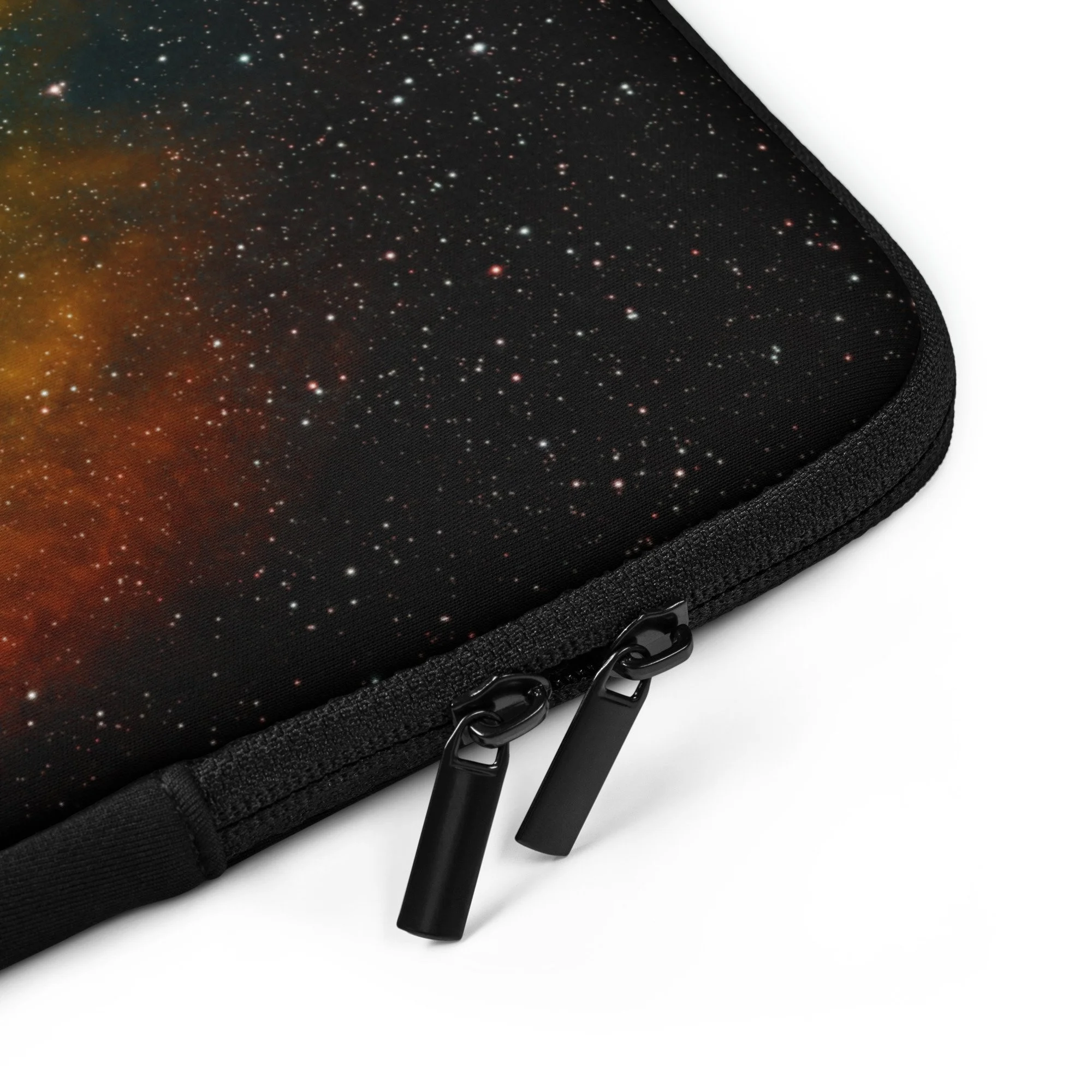 Soul Nebula astrophotography printed on neoprene laptop sleeve — High Space Man