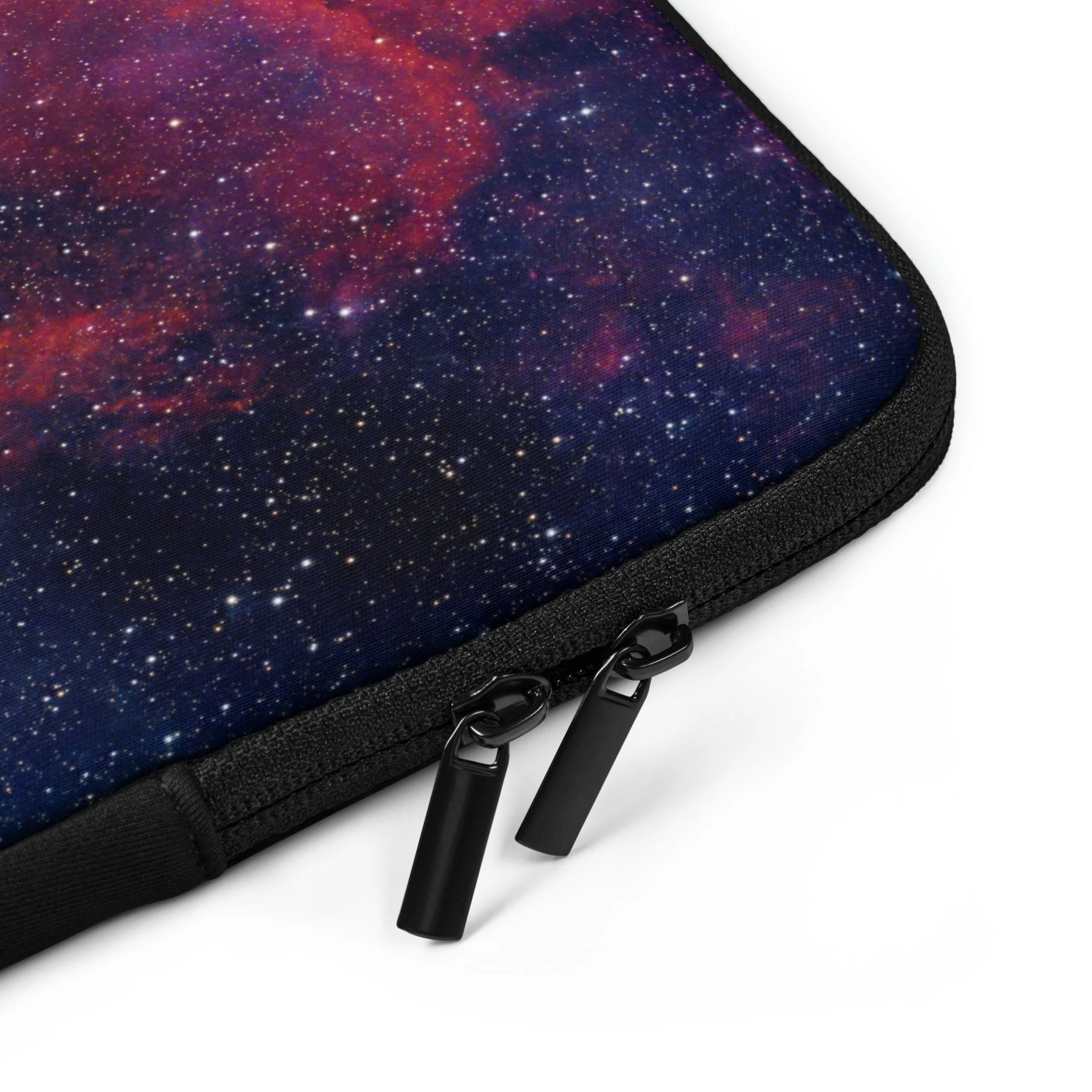 Heart Nebula astrophotography printed on neoprene laptop sleeve — High Space Man