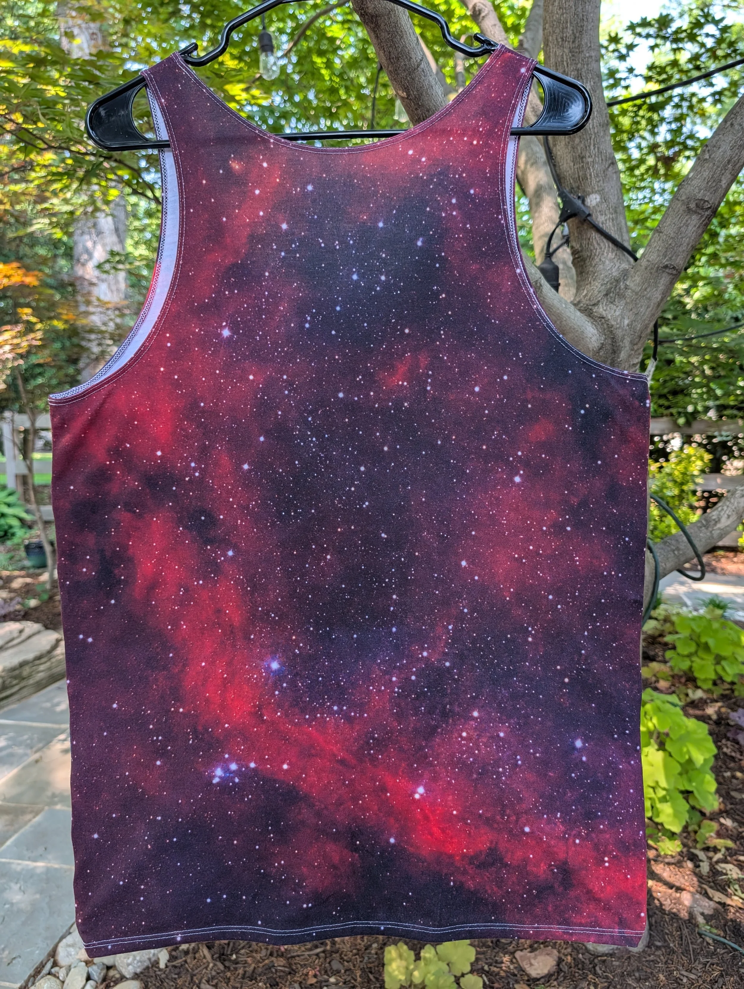 Heart Nebula printed on tank top — High Space Man