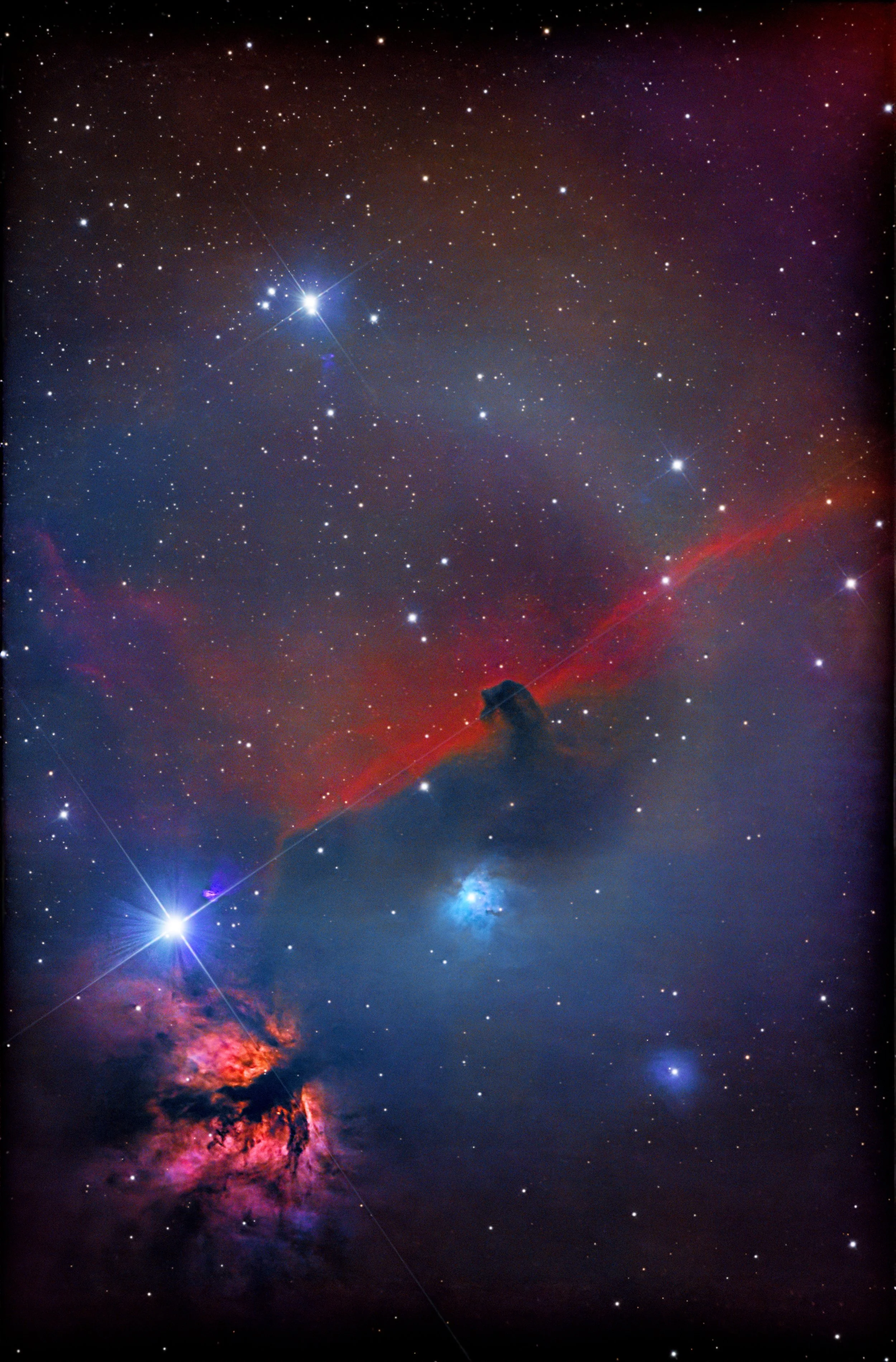Horse Head Nebula Metal Print