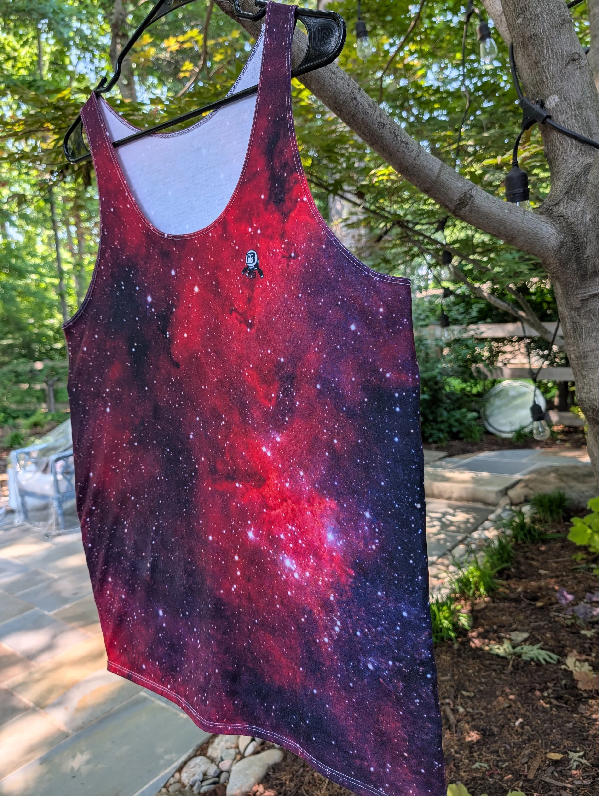 Heart Nebula printed on tank top — High Space Man