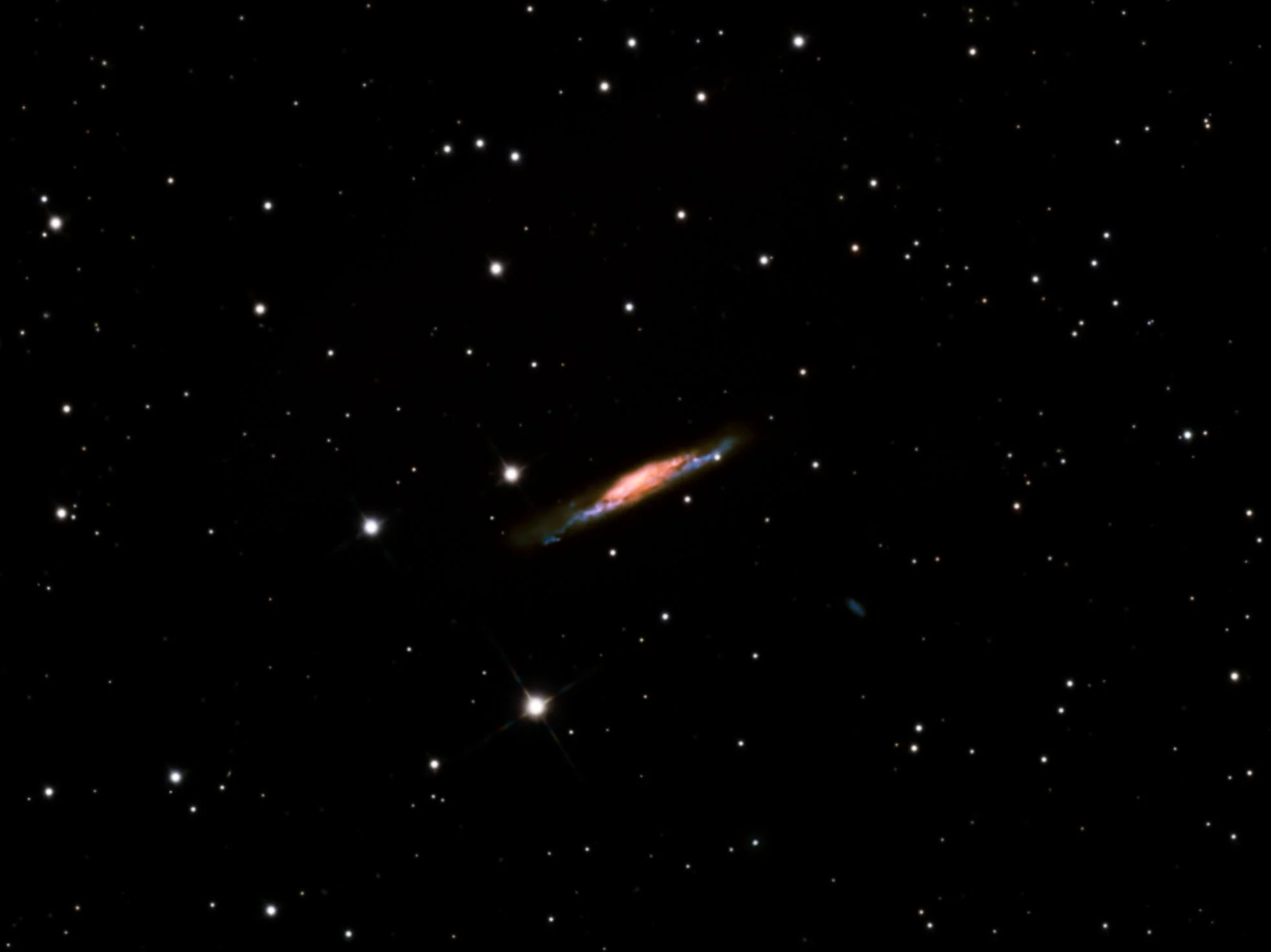 Phantom Frisbee Galaxy (NGC 3079)