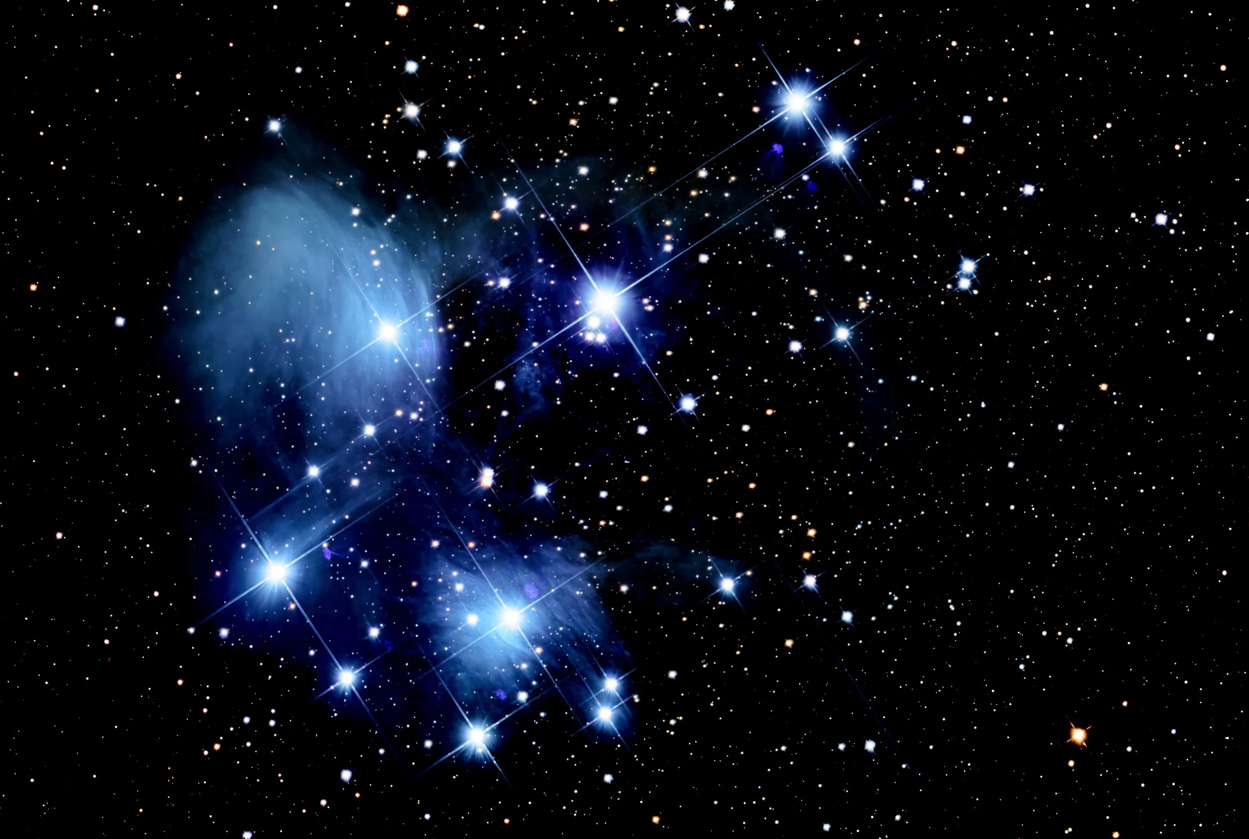 Pleiades Metal Print