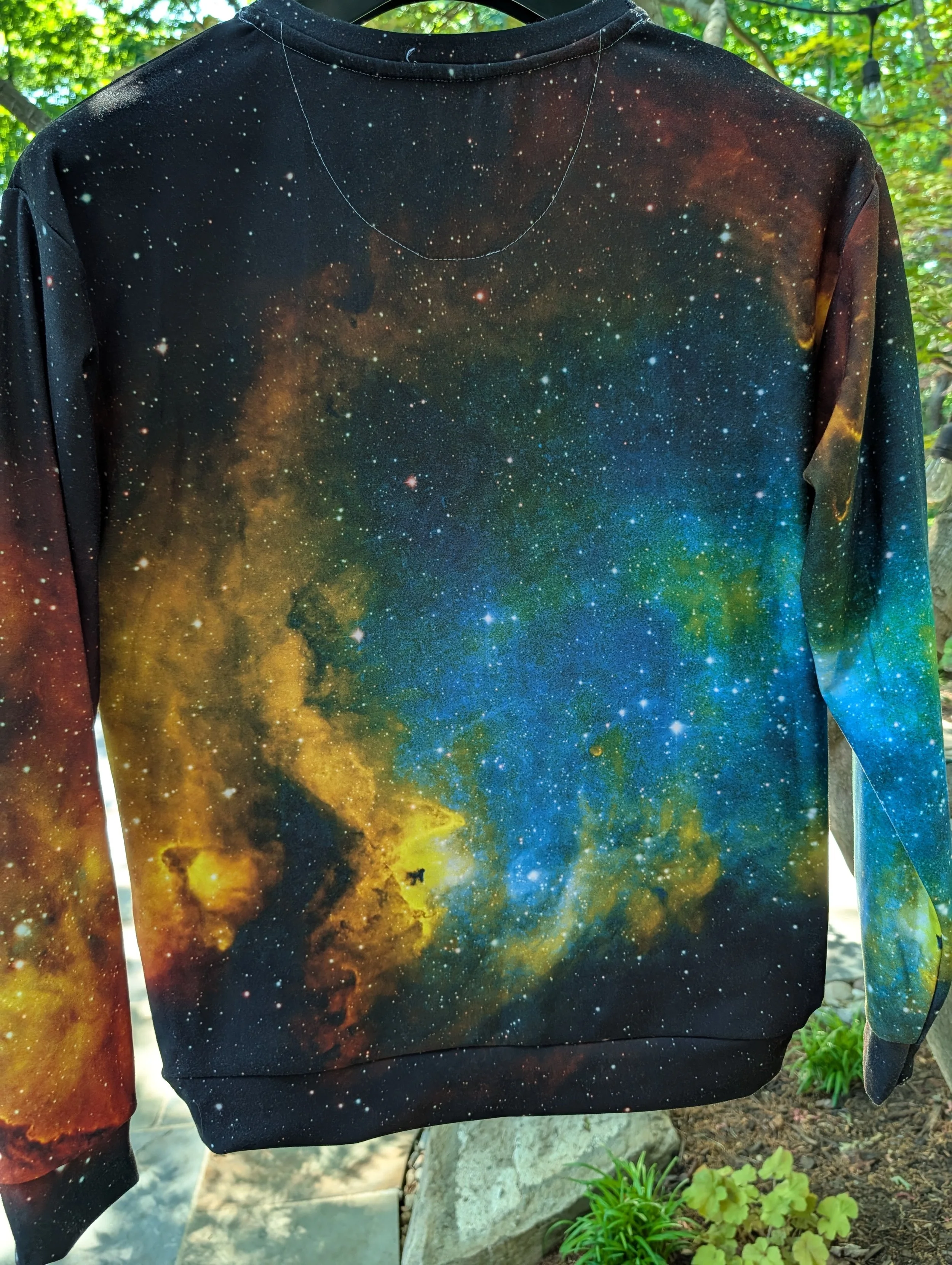 Soul Nebula printed on unisex sweatshirt — High Space Man