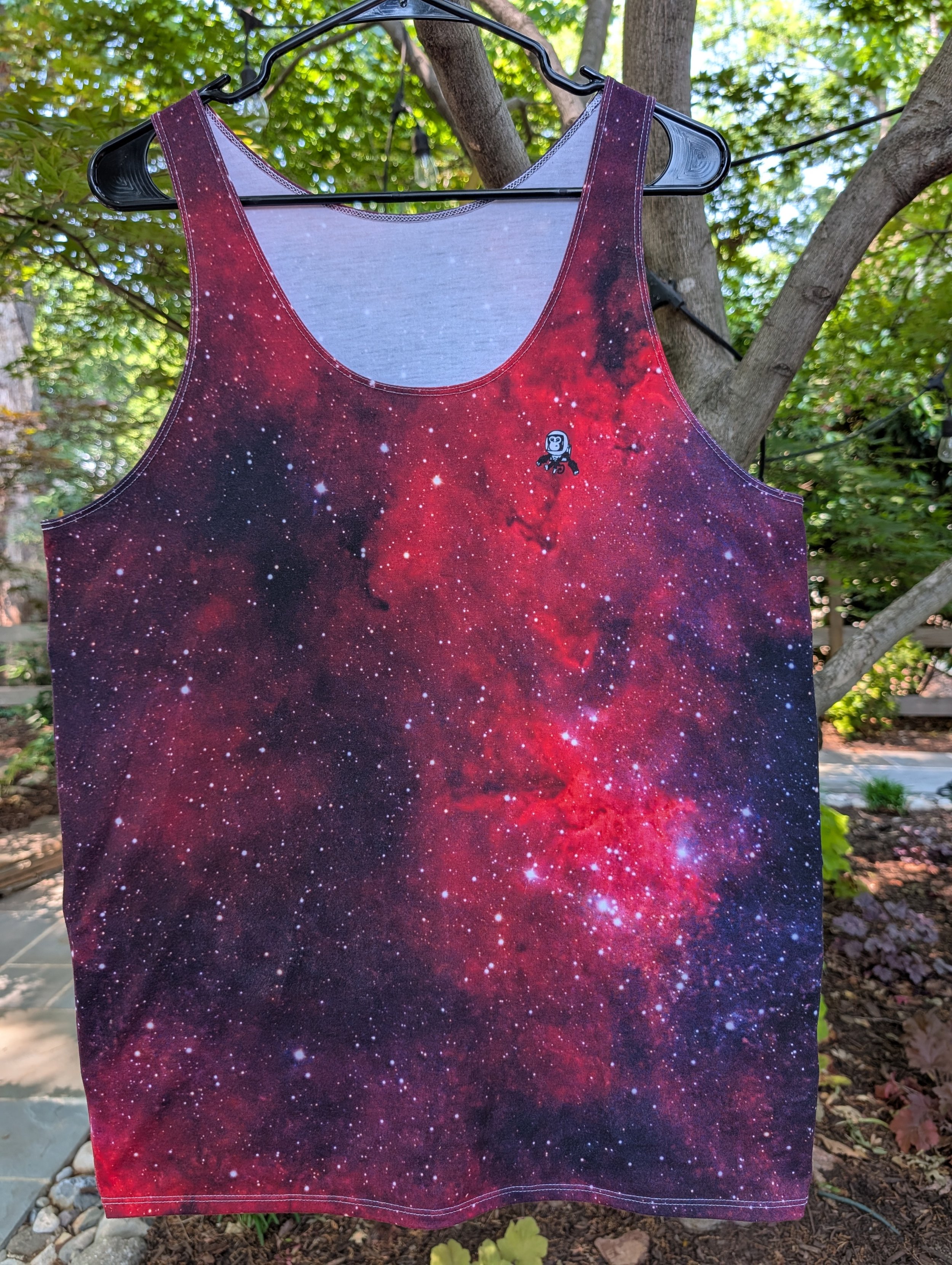 Heart Nebula printed on tank top — High Space Man